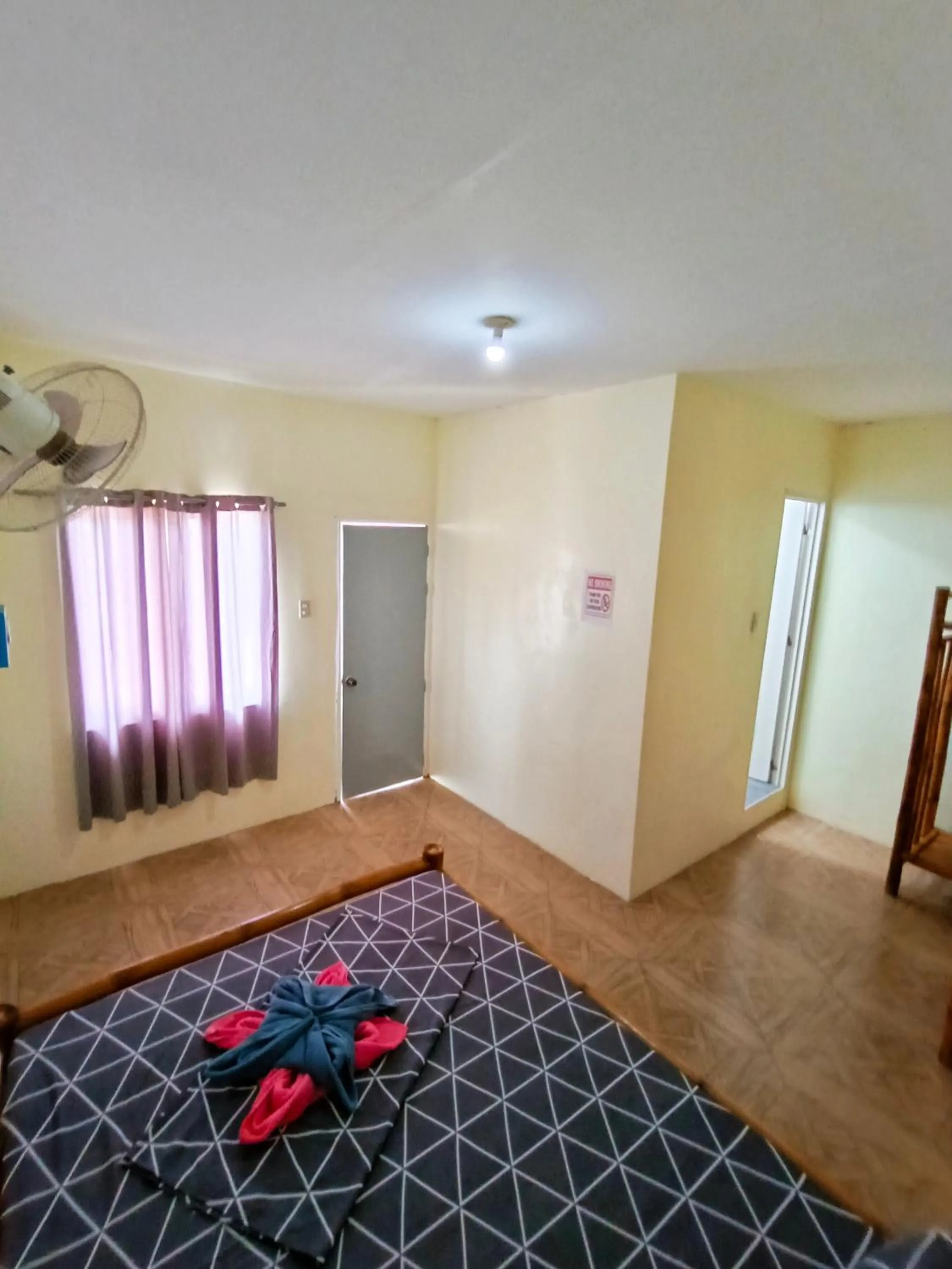 Bed in Ander Divers Garden Resort