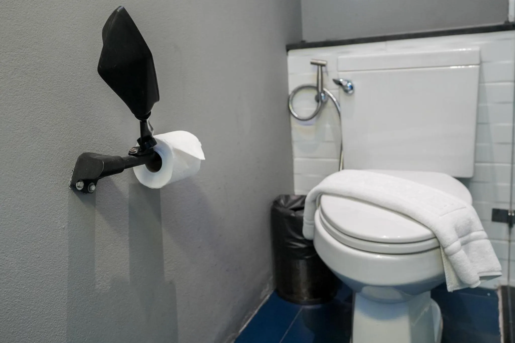 Toilet in MeStyle Garage Hotel