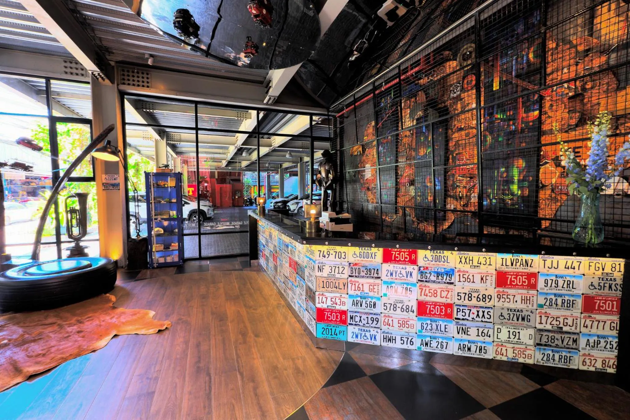 Lobby or reception in MeStyle Garage Hotel