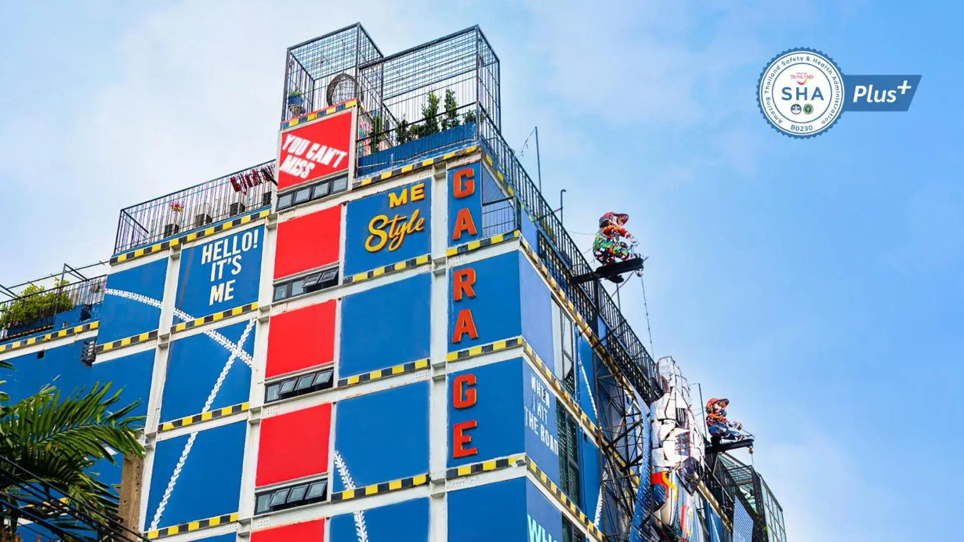 Property building in MeStyle Garage Hotel Property building in MeStyle Garage Hotel