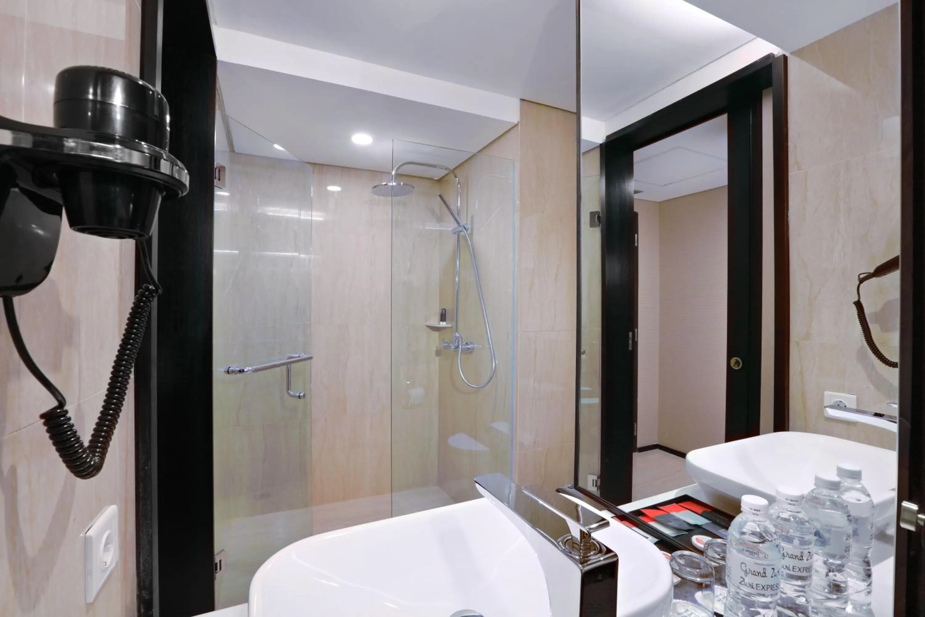 Shower in The Alts Hotel