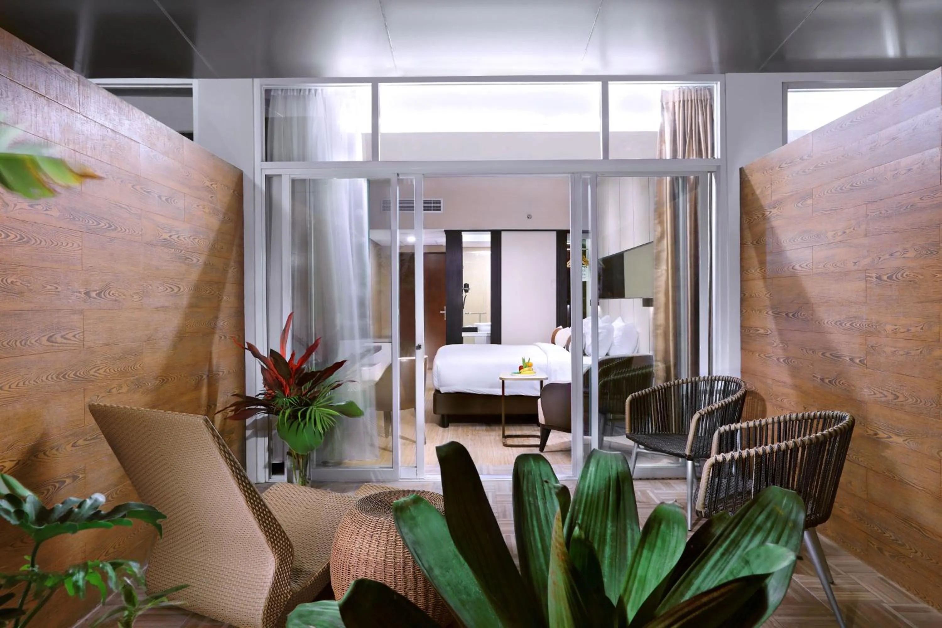 Balcony/Terrace in The Alts Hotel