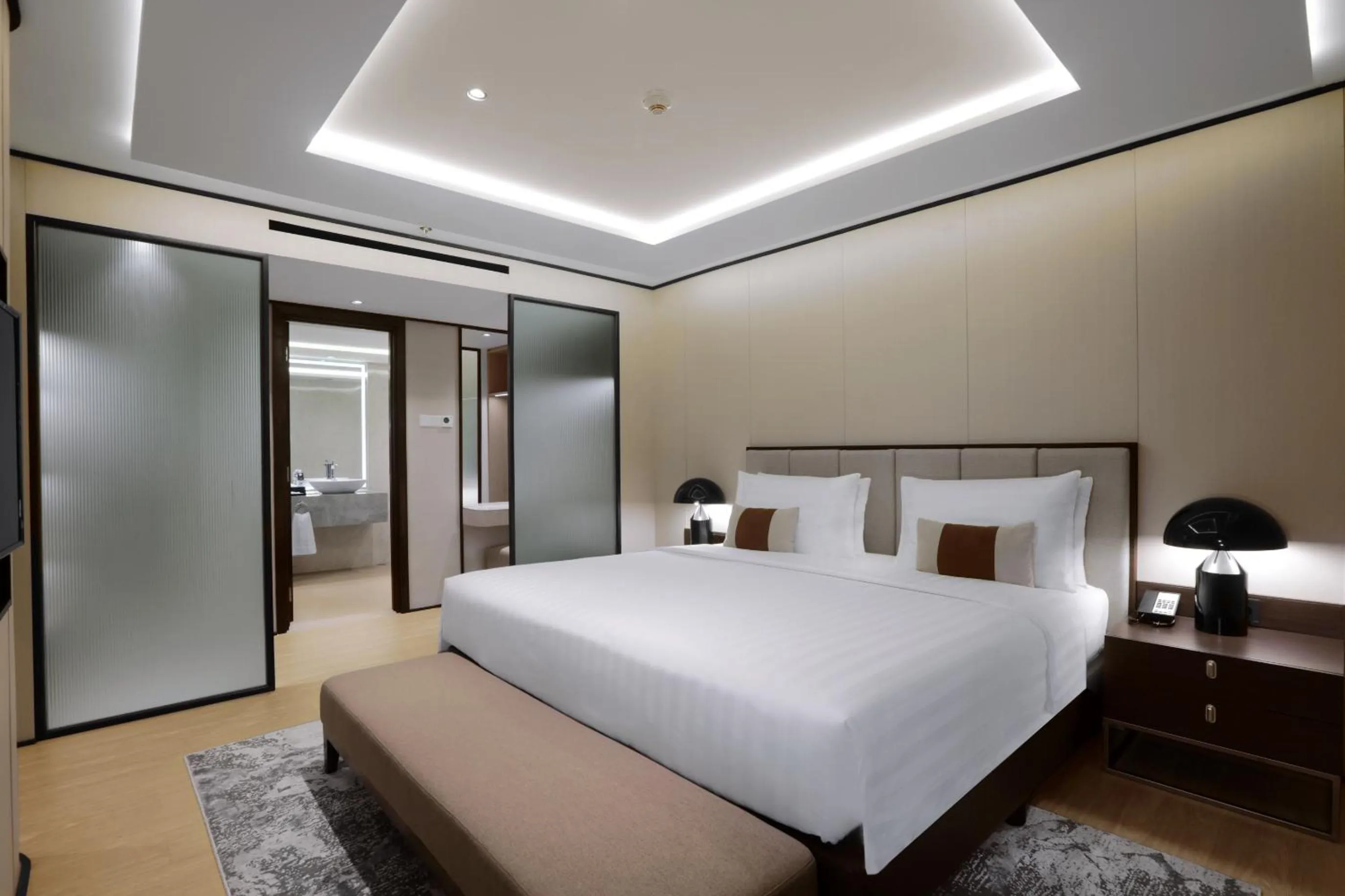 Bed in The Alts Hotel