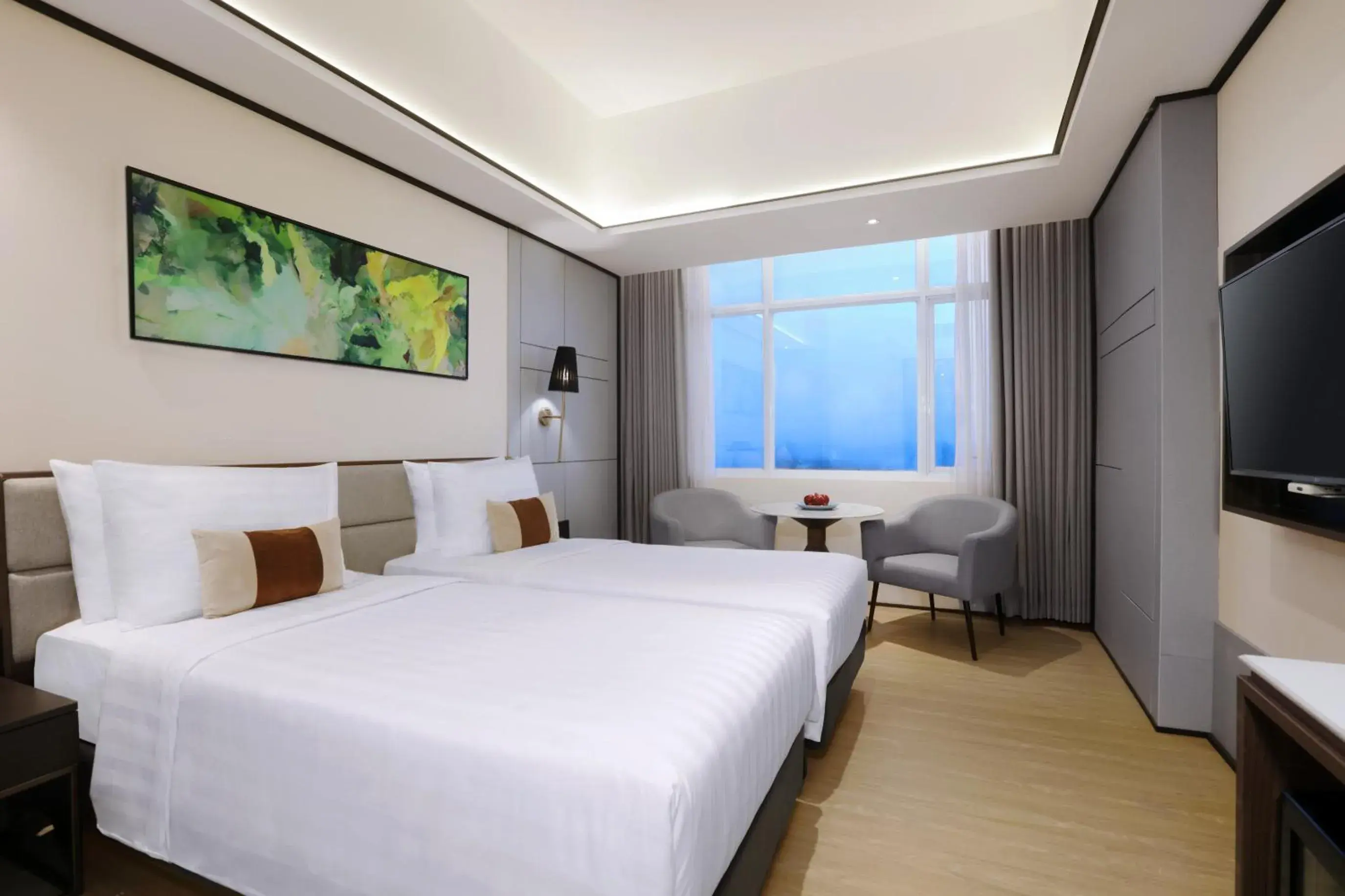 Bed in The Alts Hotel Bed in The Alts Hotel