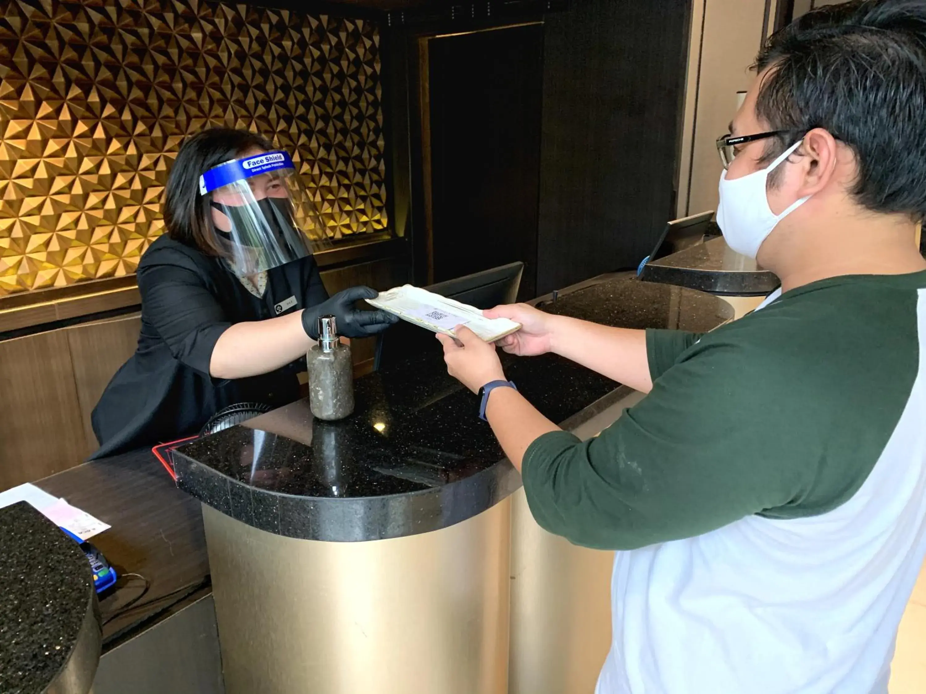 Staff in The Alts Hotel Staff in The Alts Hotel