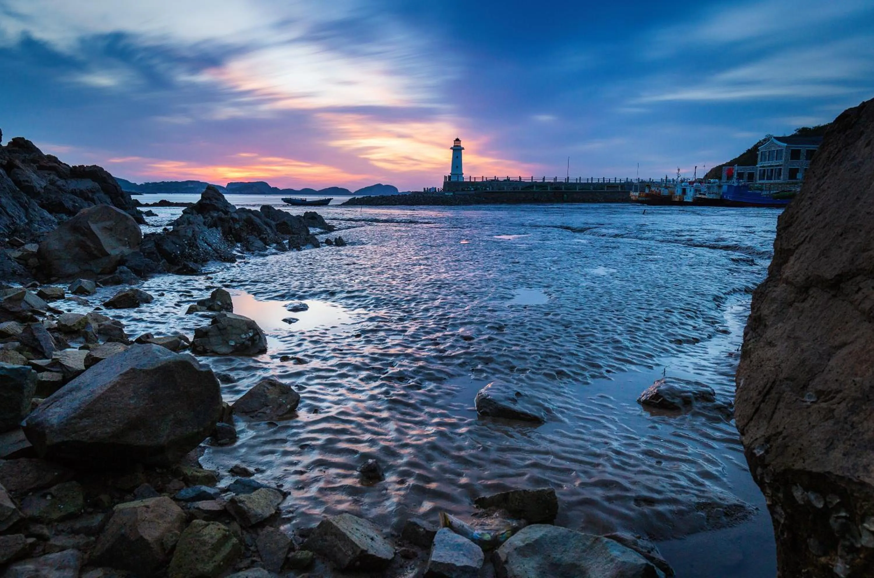 Beach in Bloom Over The Sea by JinSpecial