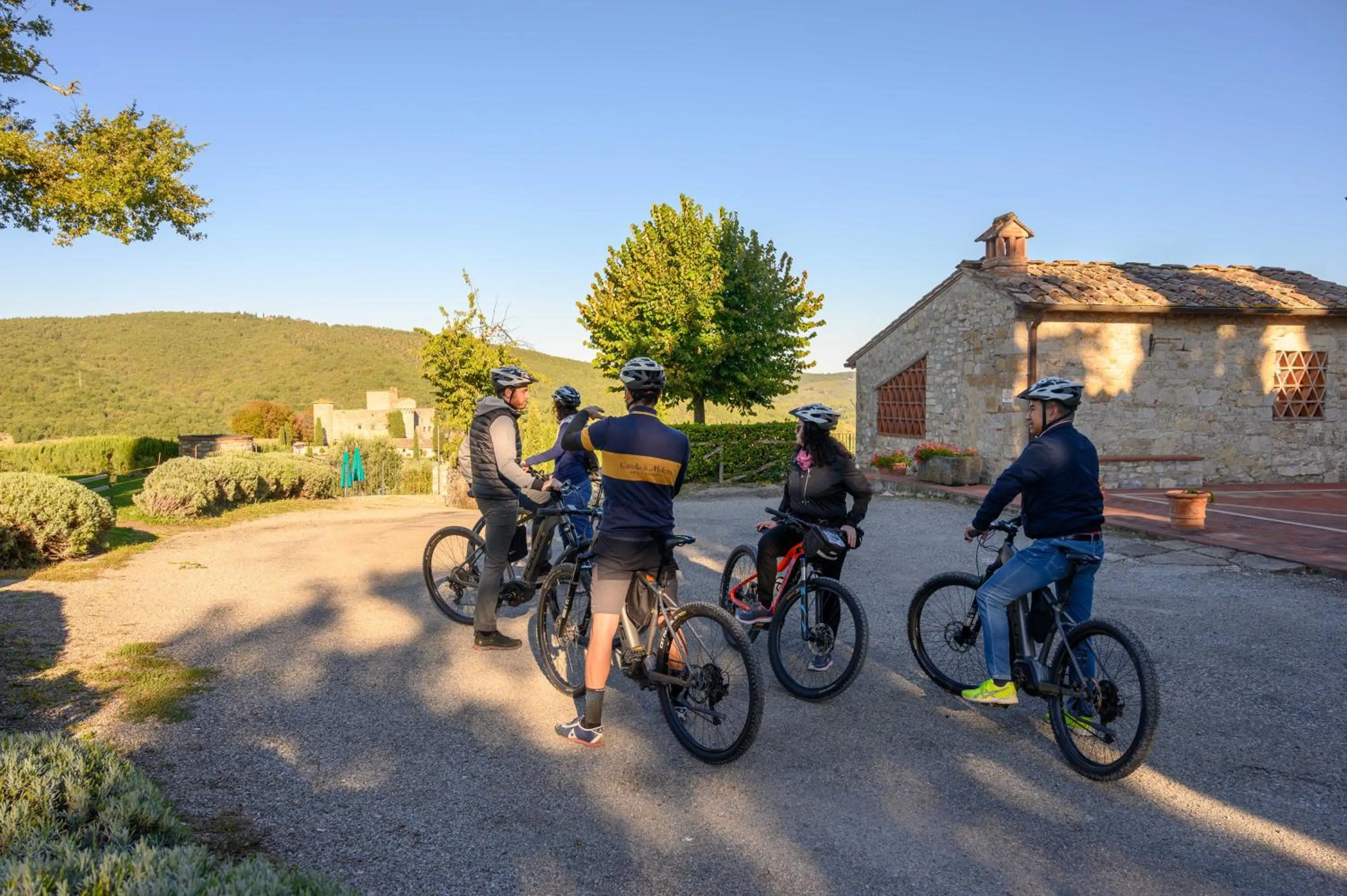Cycling in Castello Di Meleto
