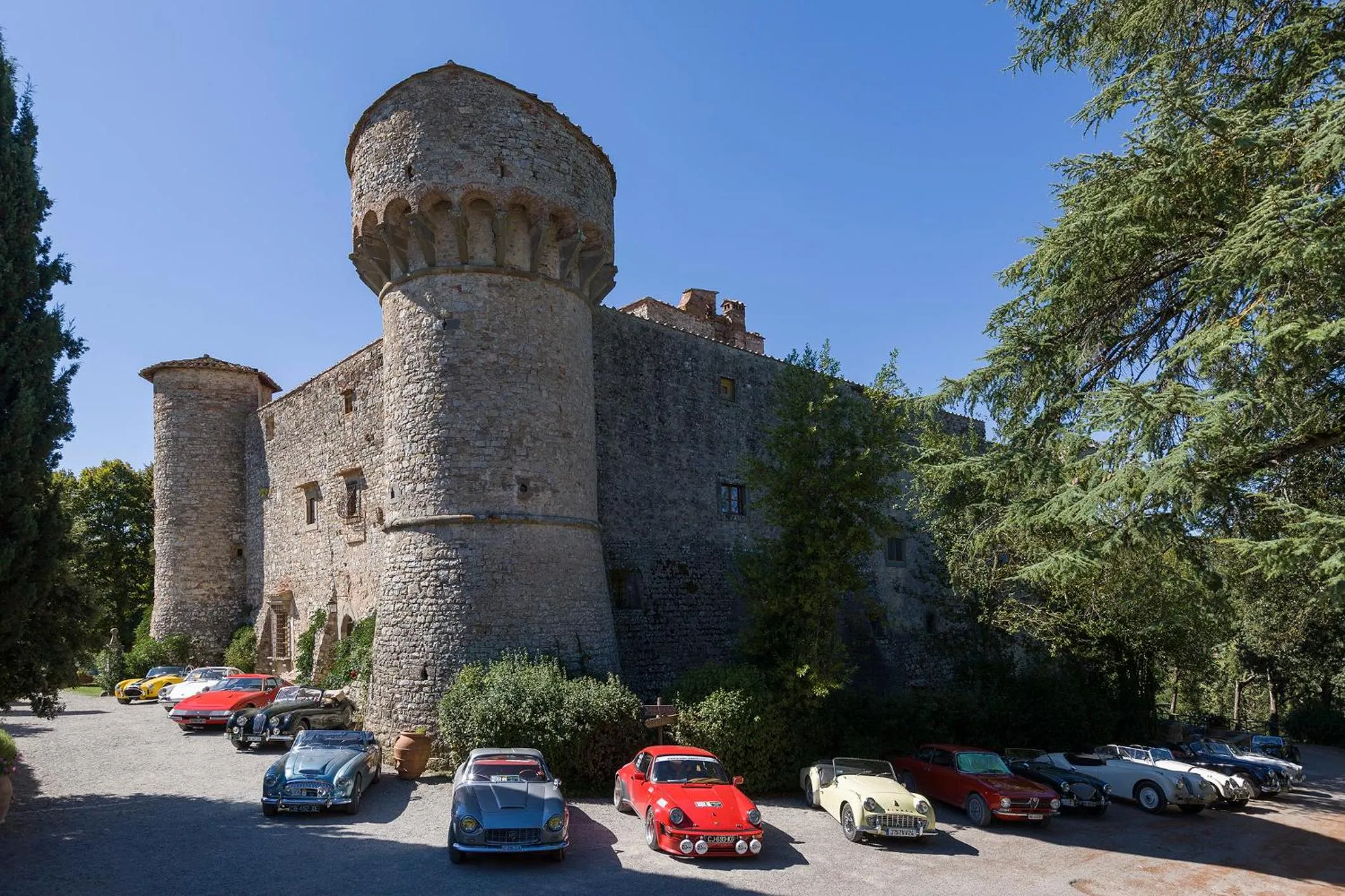 Garden in Castello Di Meleto