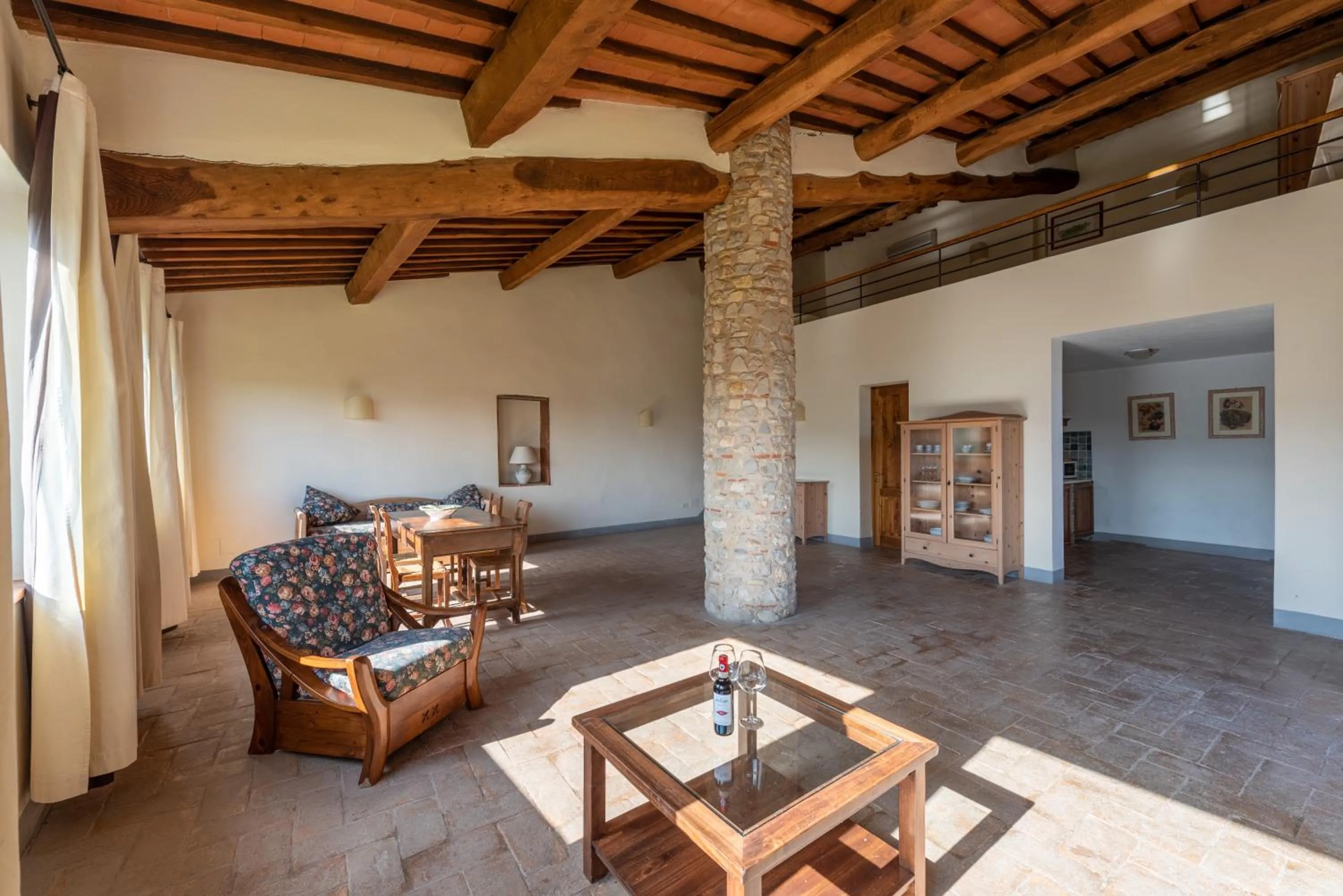 Living room in Castello Di Meleto