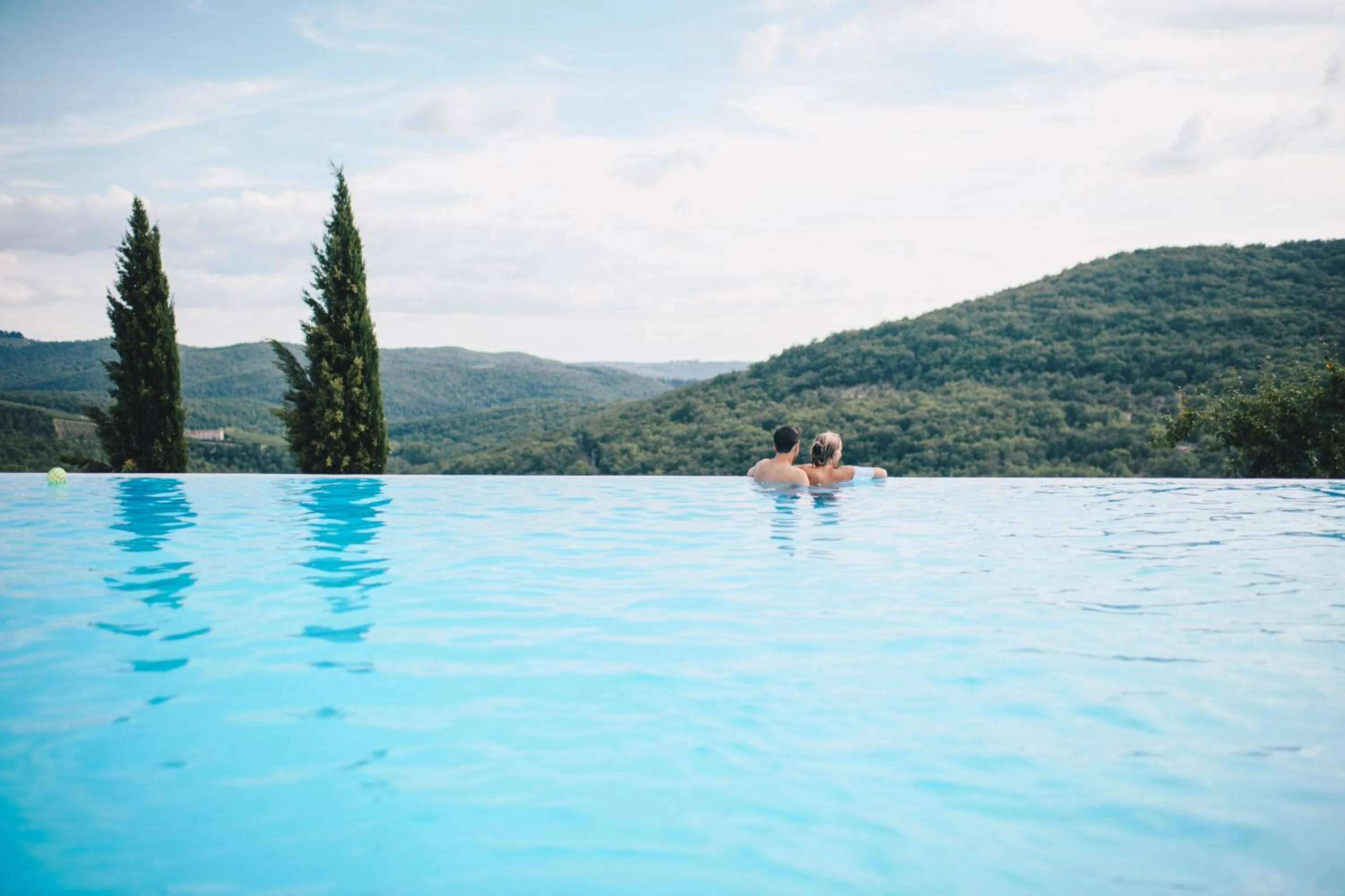 Swimming pool in Castello Di Meleto