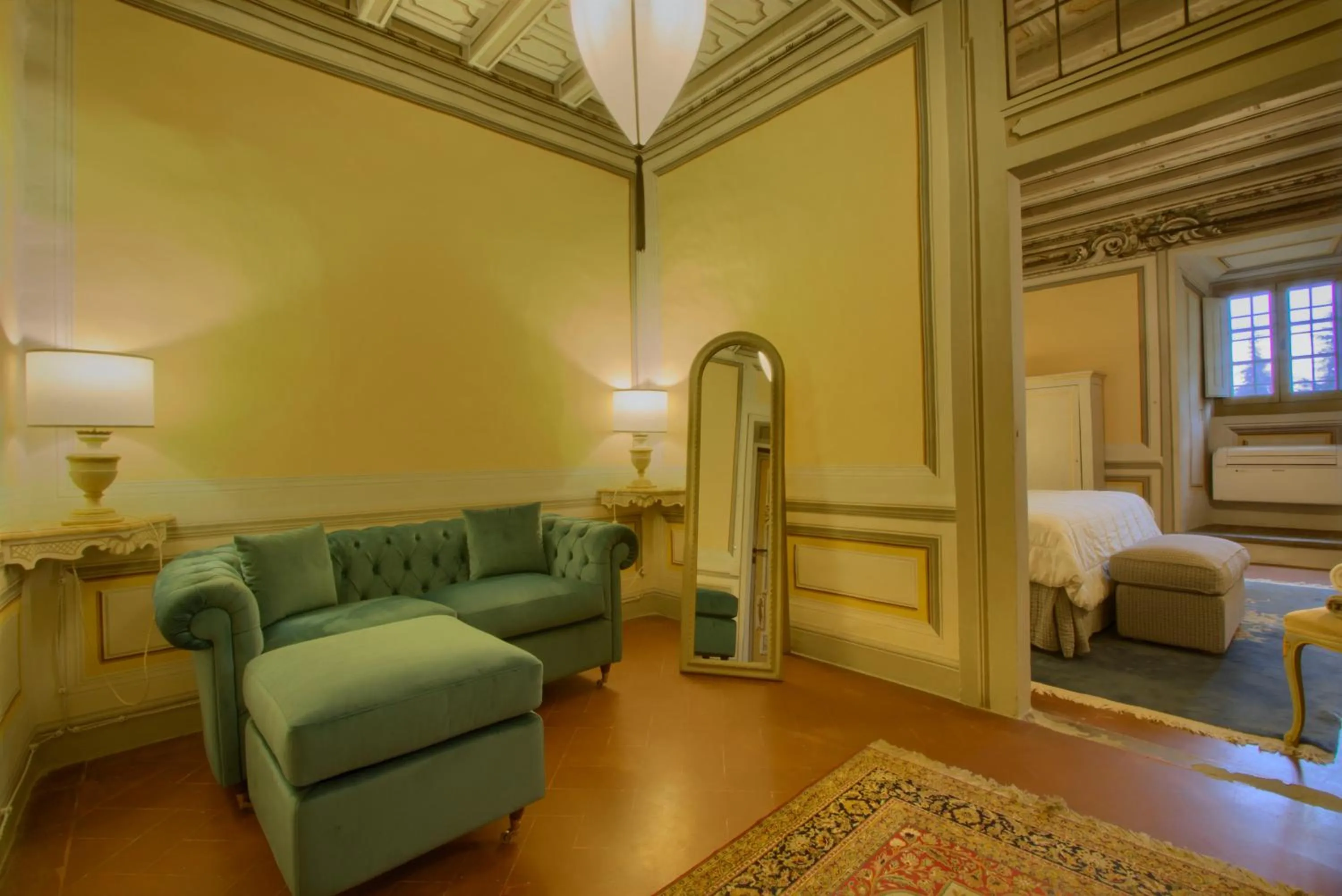 Living room in Castello Di Meleto