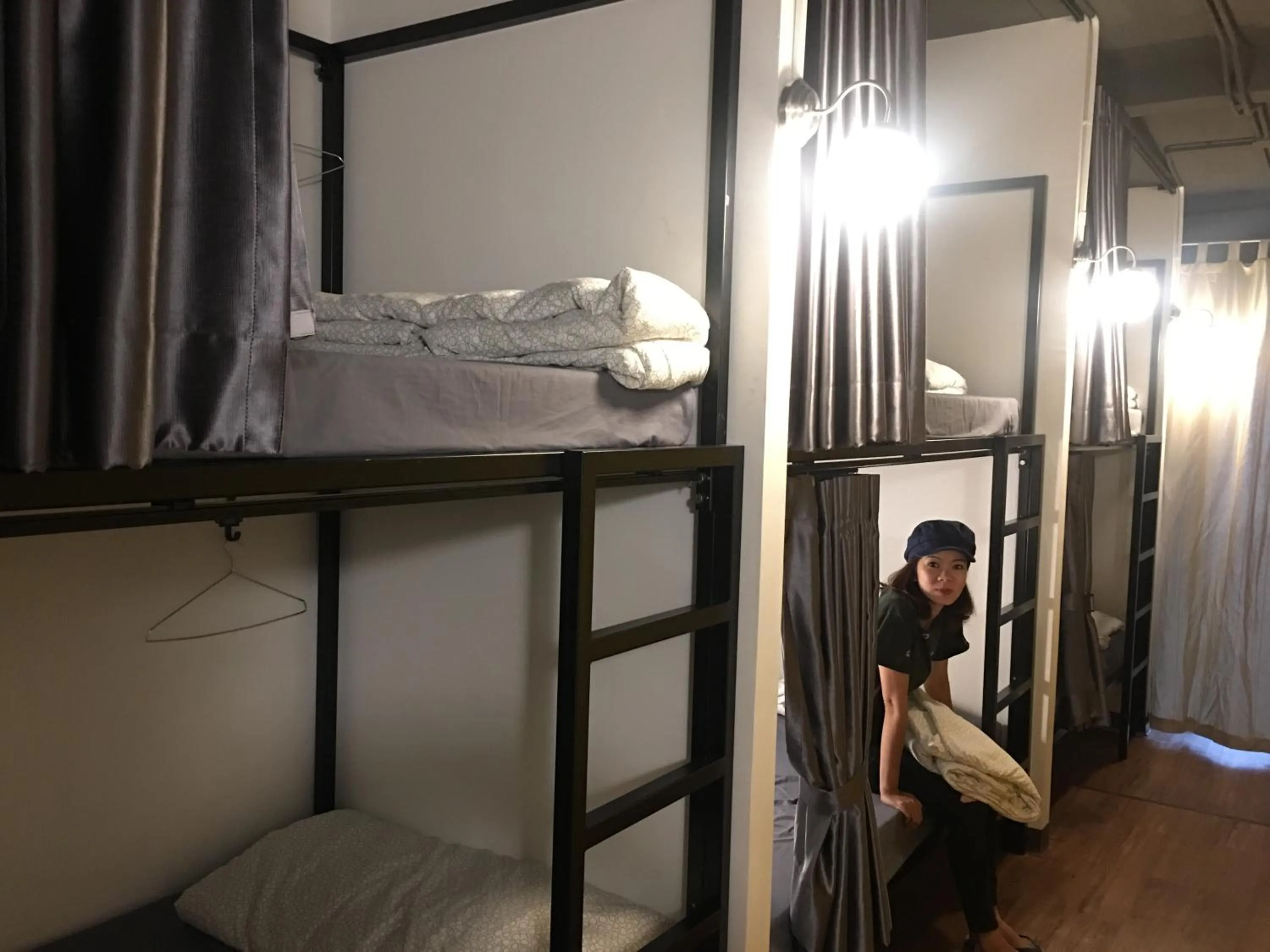 bunk bed, Bed in Bangkok Sanookdee Hostel