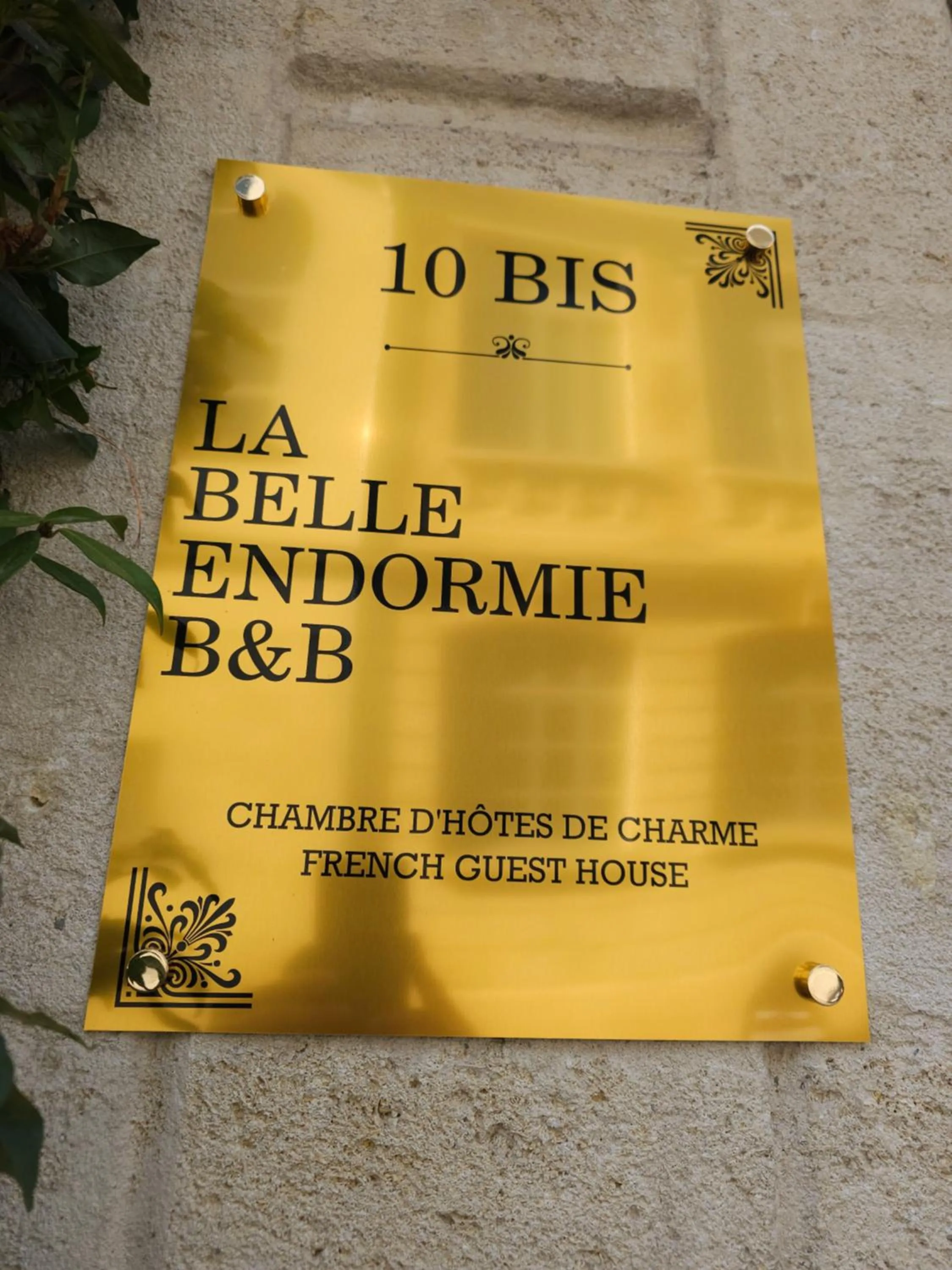 Property logo or sign in La Belle Endormie B&B French Guest house