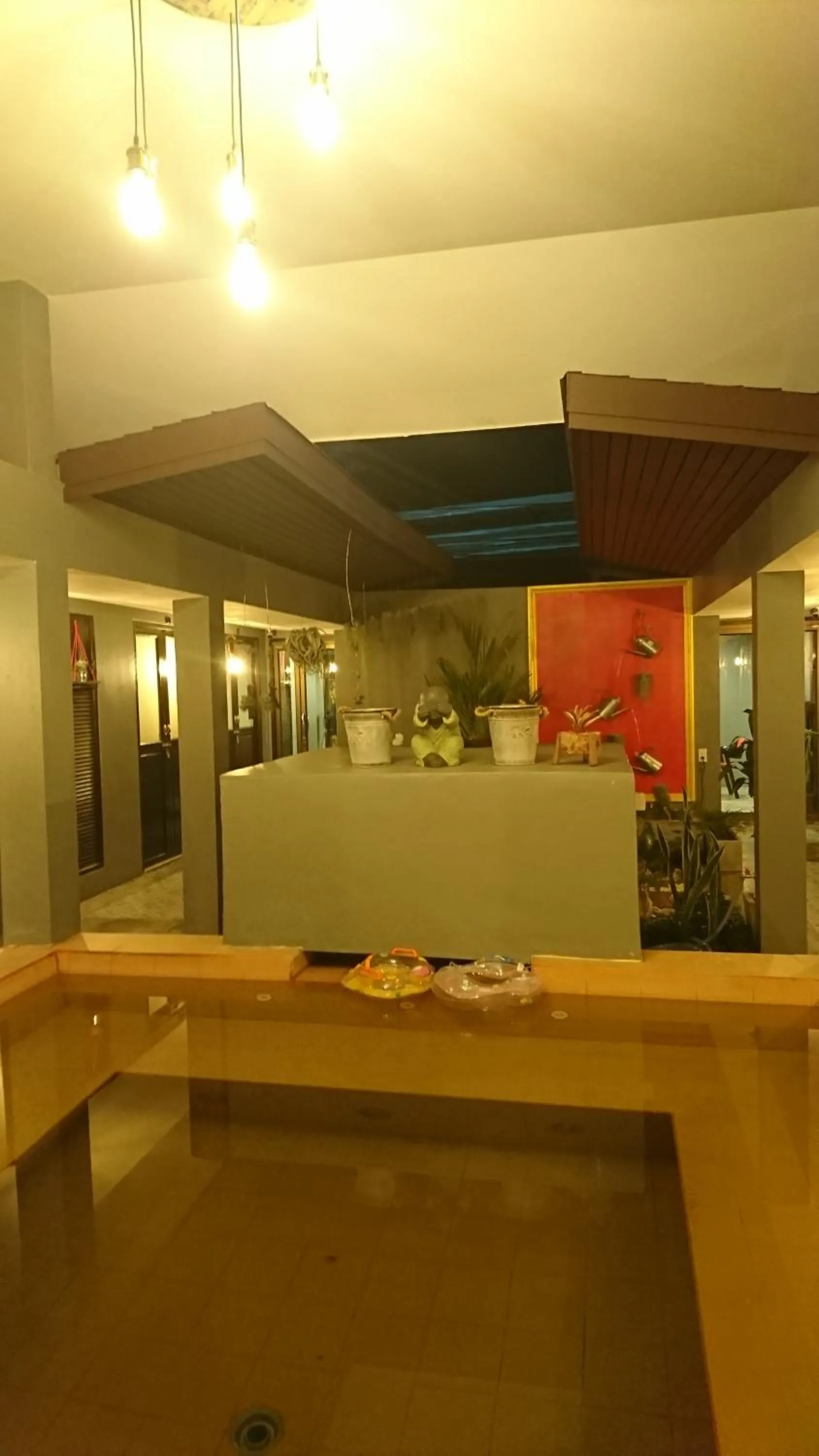 Decorative detail in Baan Paea Guest House