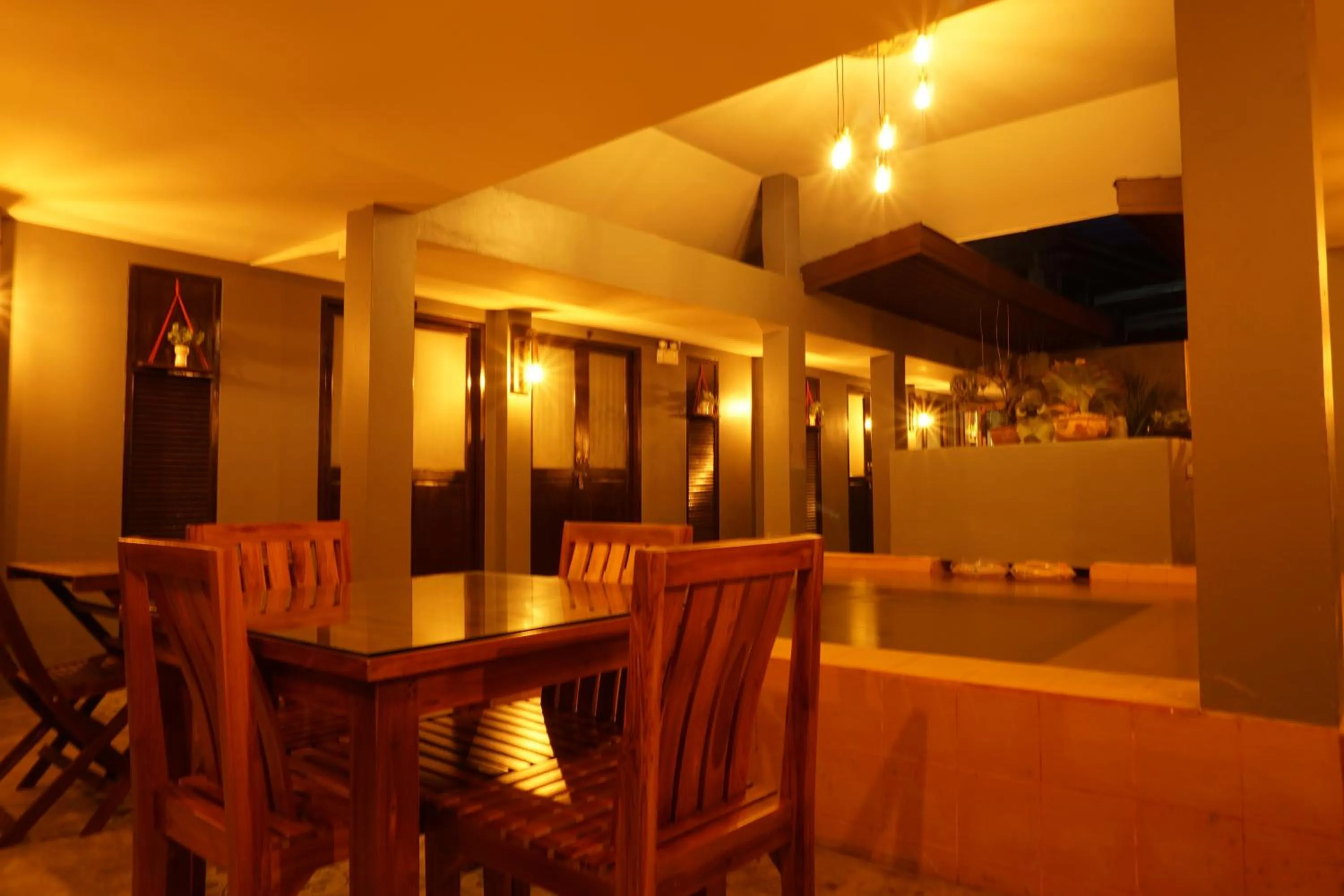 Seating area in Baan Paea Guest House