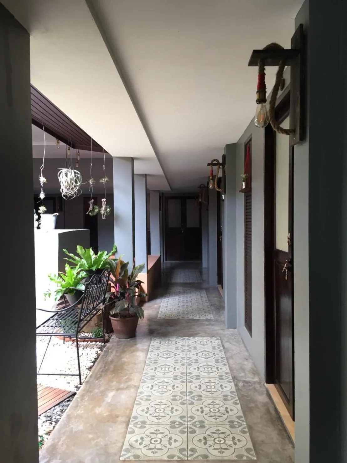 Seating area in Baan Paea Guest House