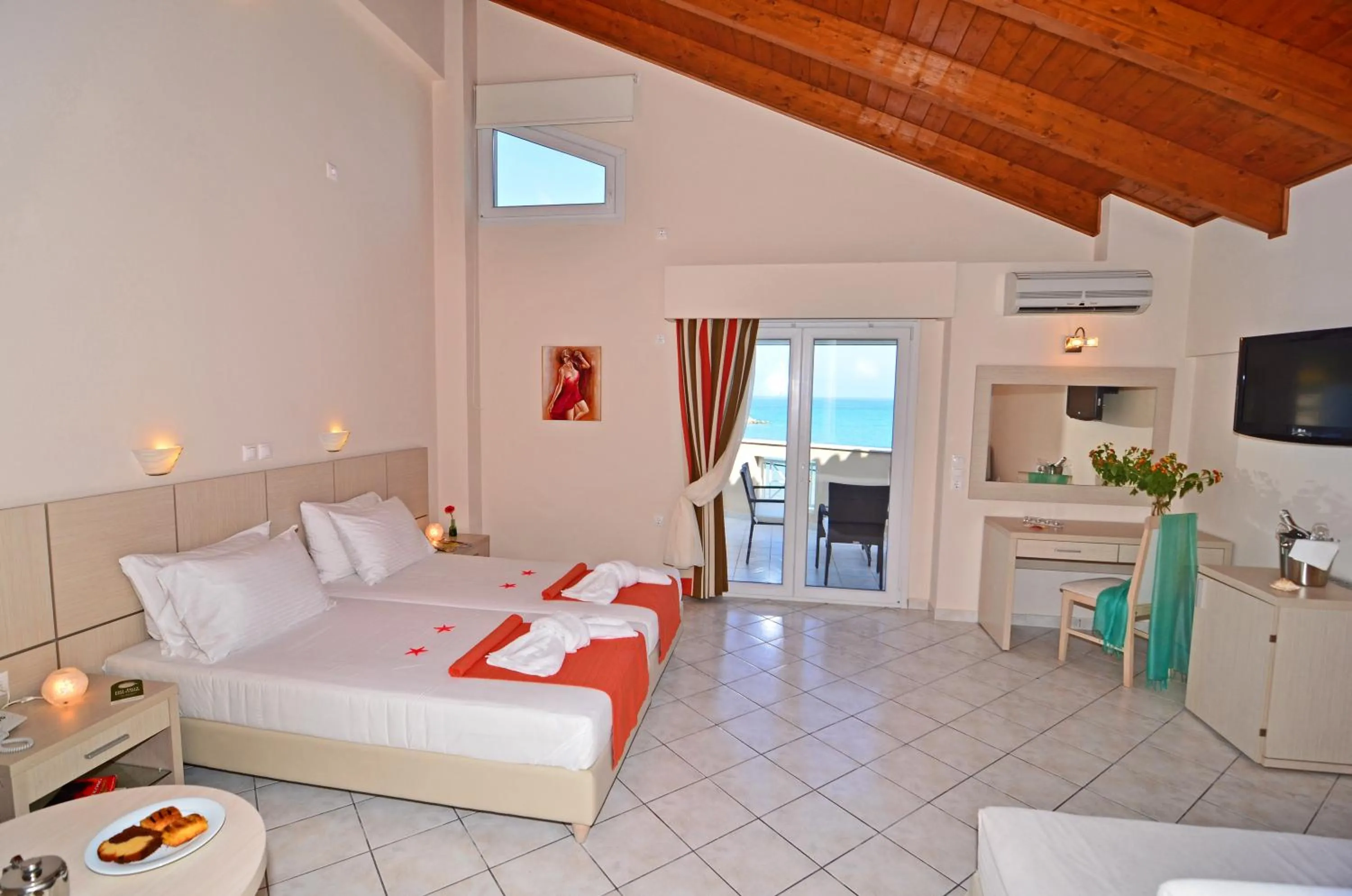 Photo of the whole room, Bed in Al Mare Hotel