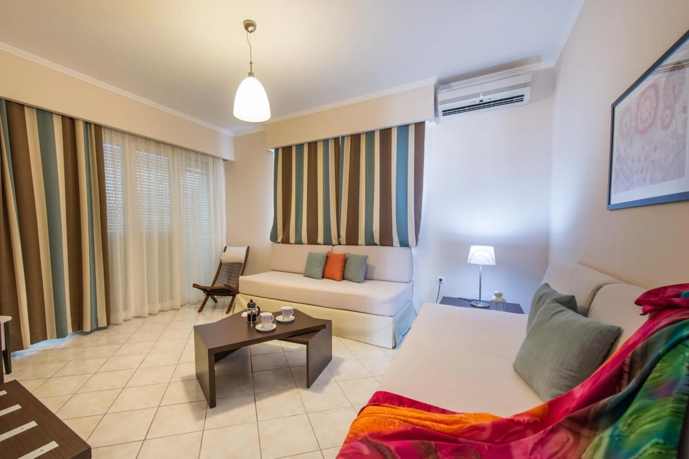 Living room, Bed in Al Mare Hotel