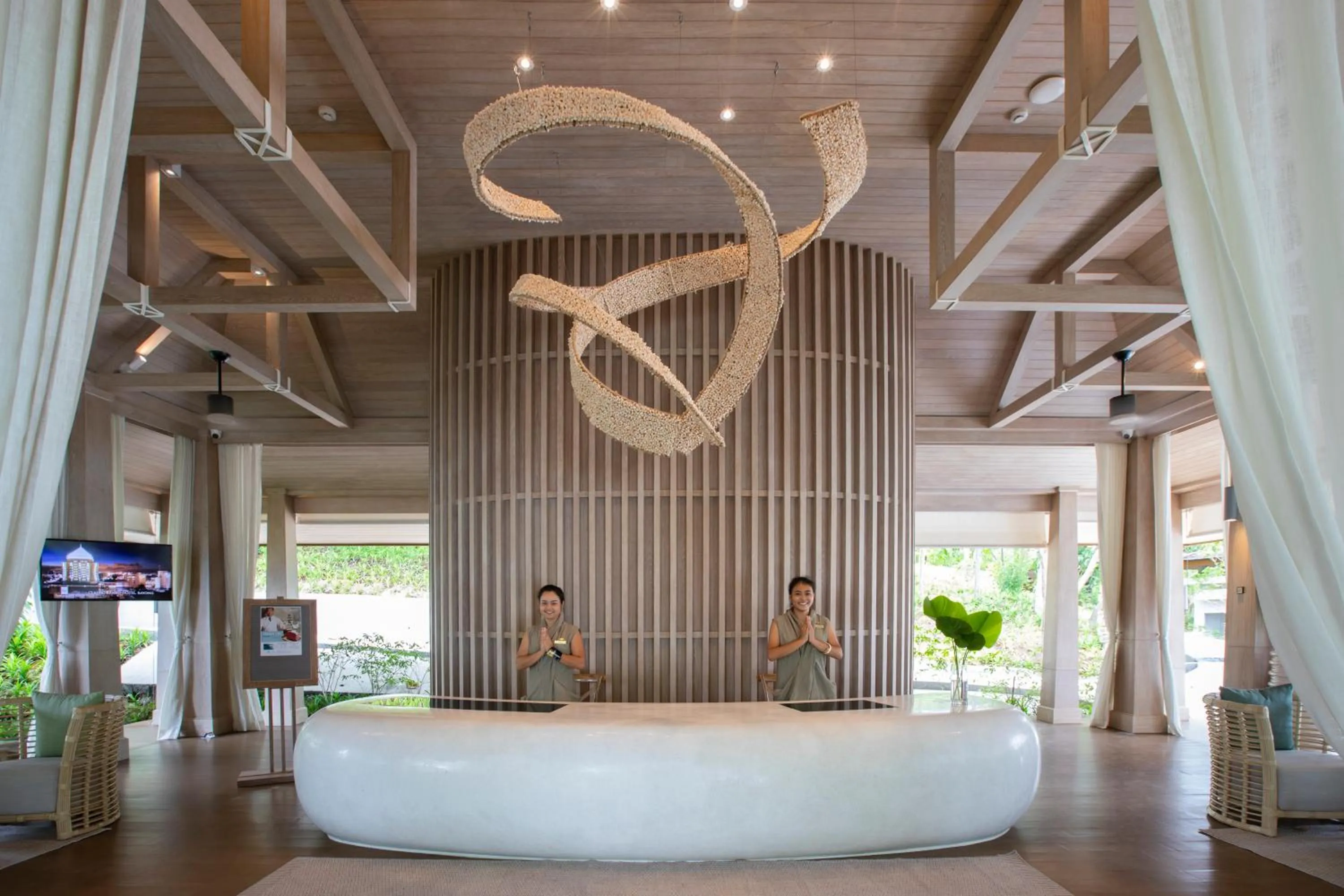 Staff in Cape Fahn Hotel - Private Islands Samui