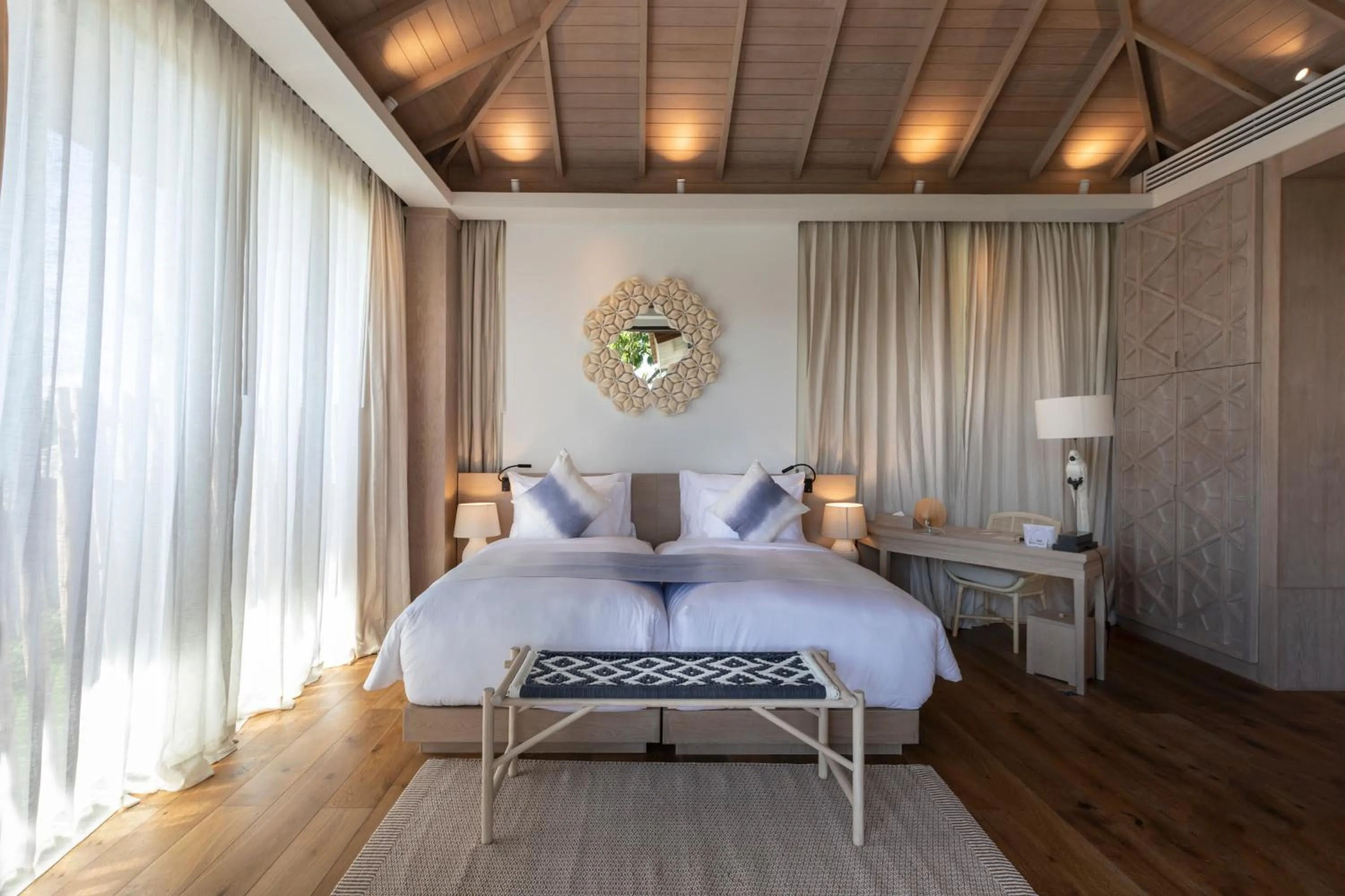 Bed in Cape Fahn Hotel - Private Islands Samui