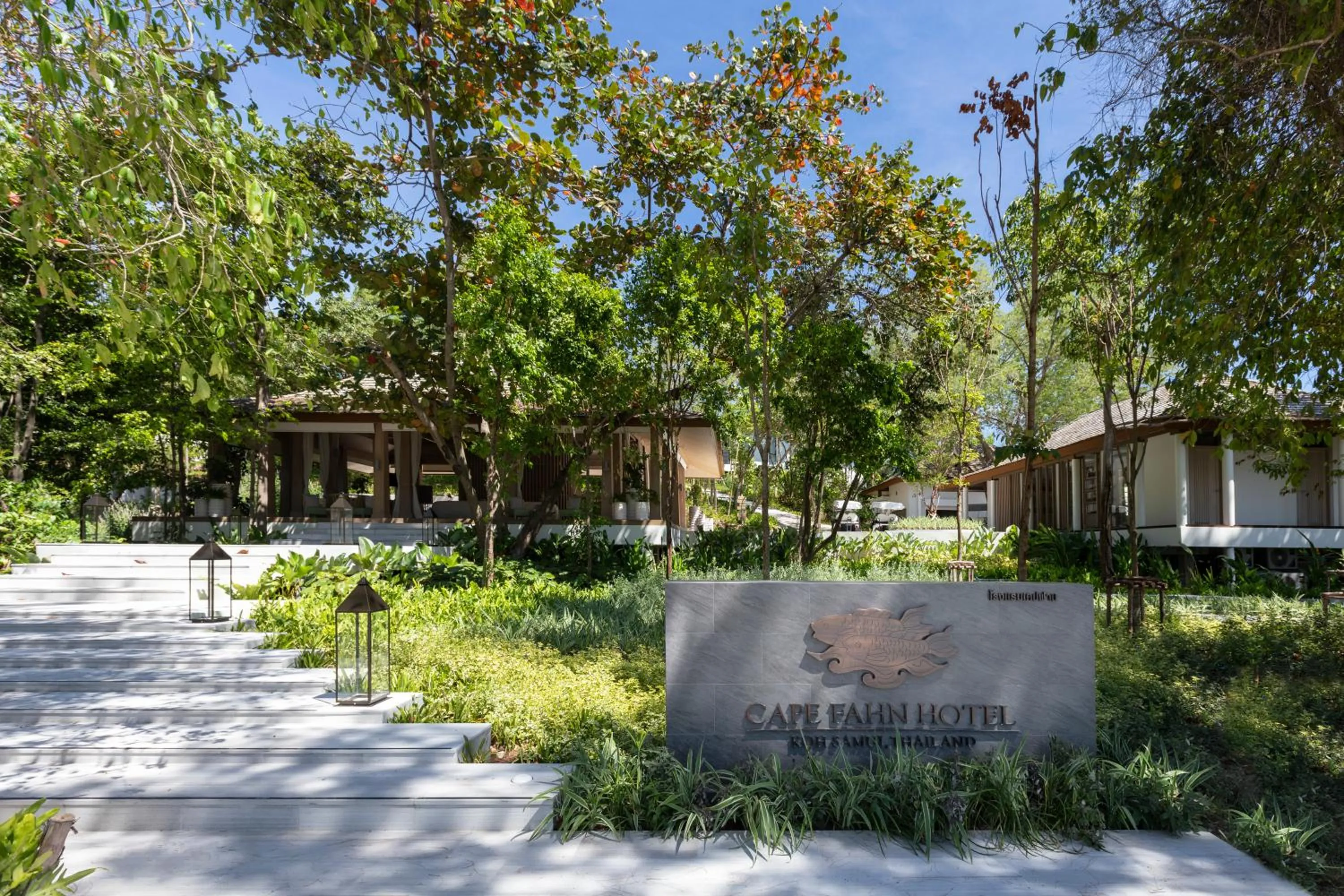 Facade/entrance in Cape Fahn Hotel - Private Islands Samui