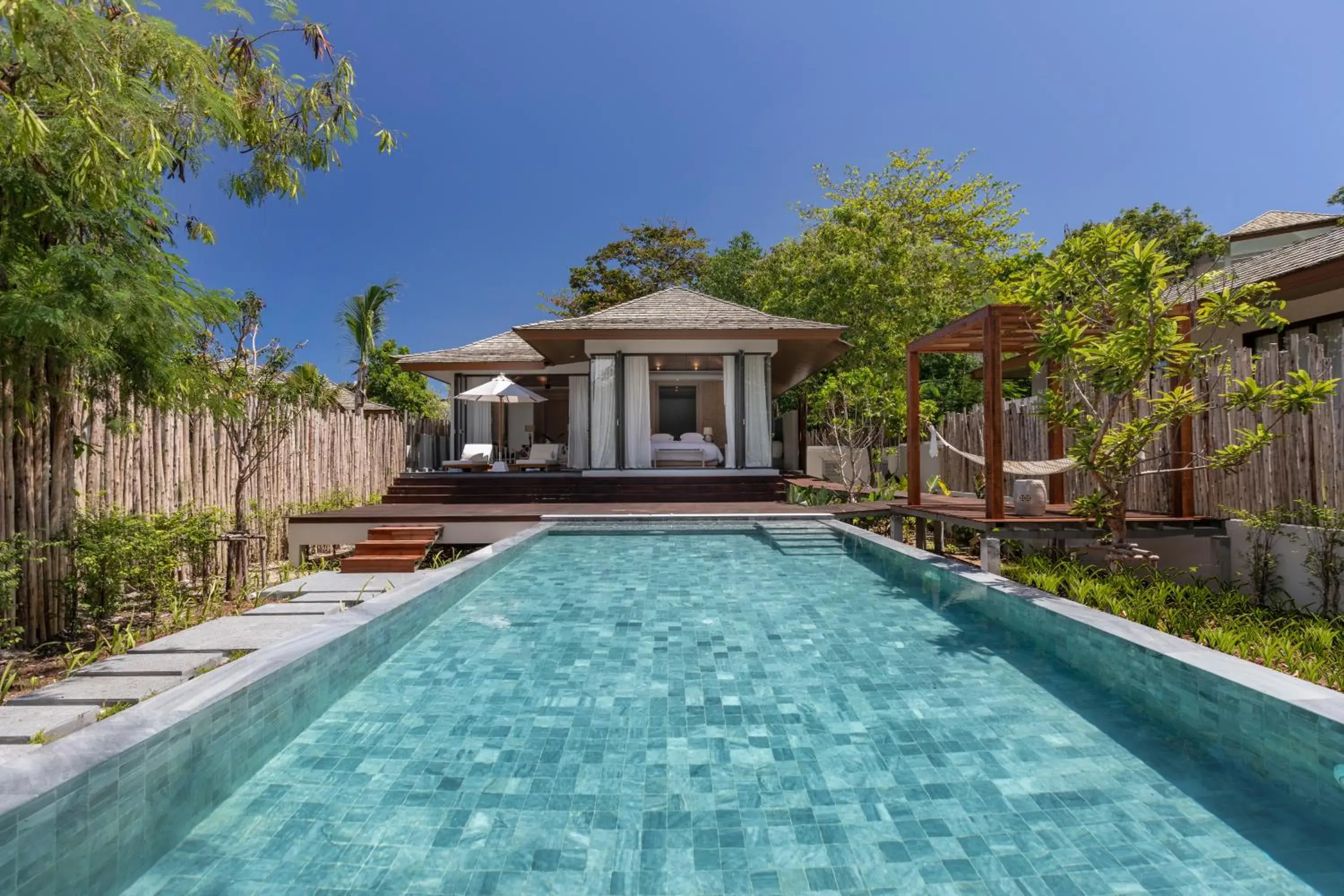 Swimming pool in Cape Fahn Hotel Samui Swimming pool in Cape Fahn Hotel Samui