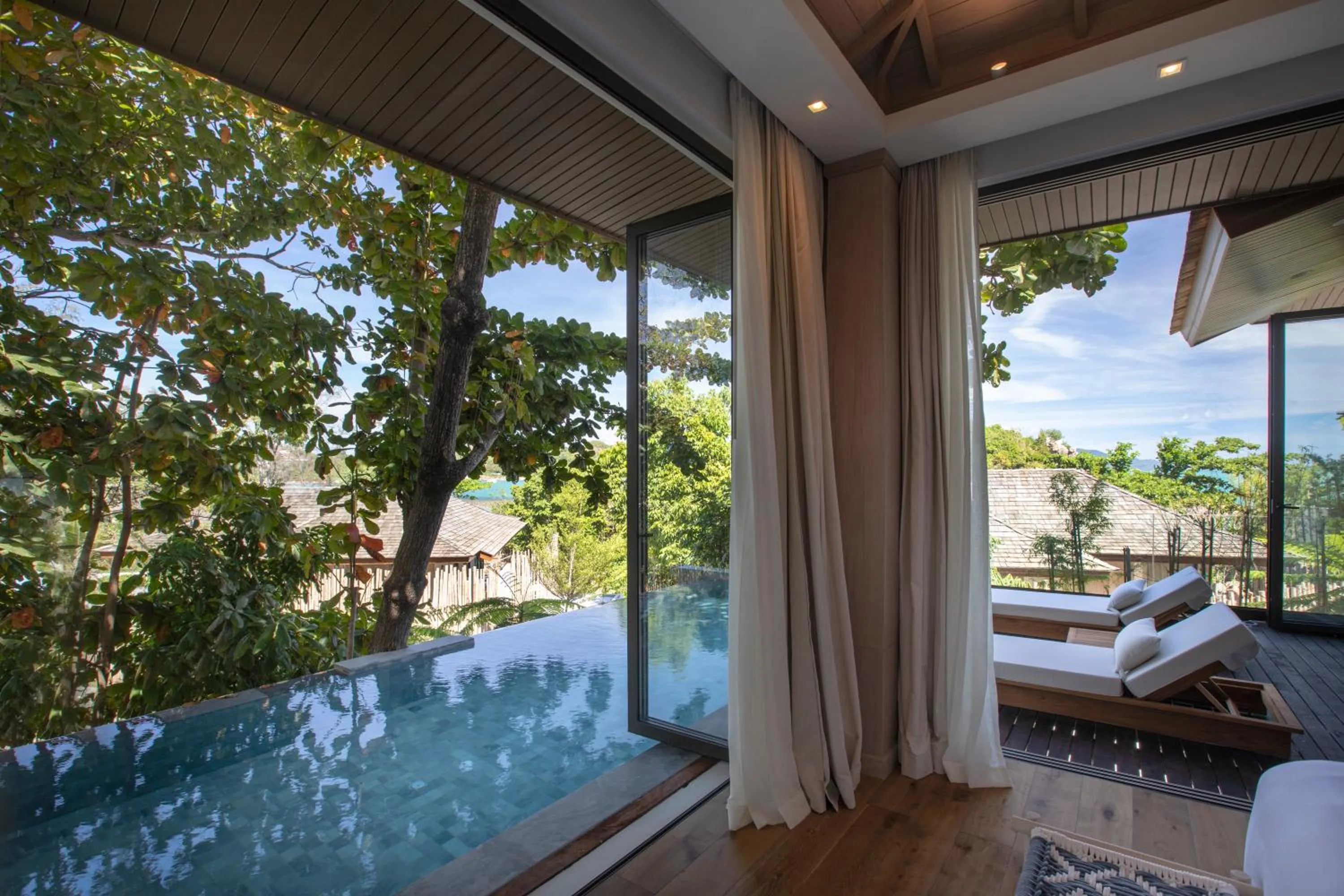 View (from property/room) in Cape Fahn Hotel - Private Islands Samui