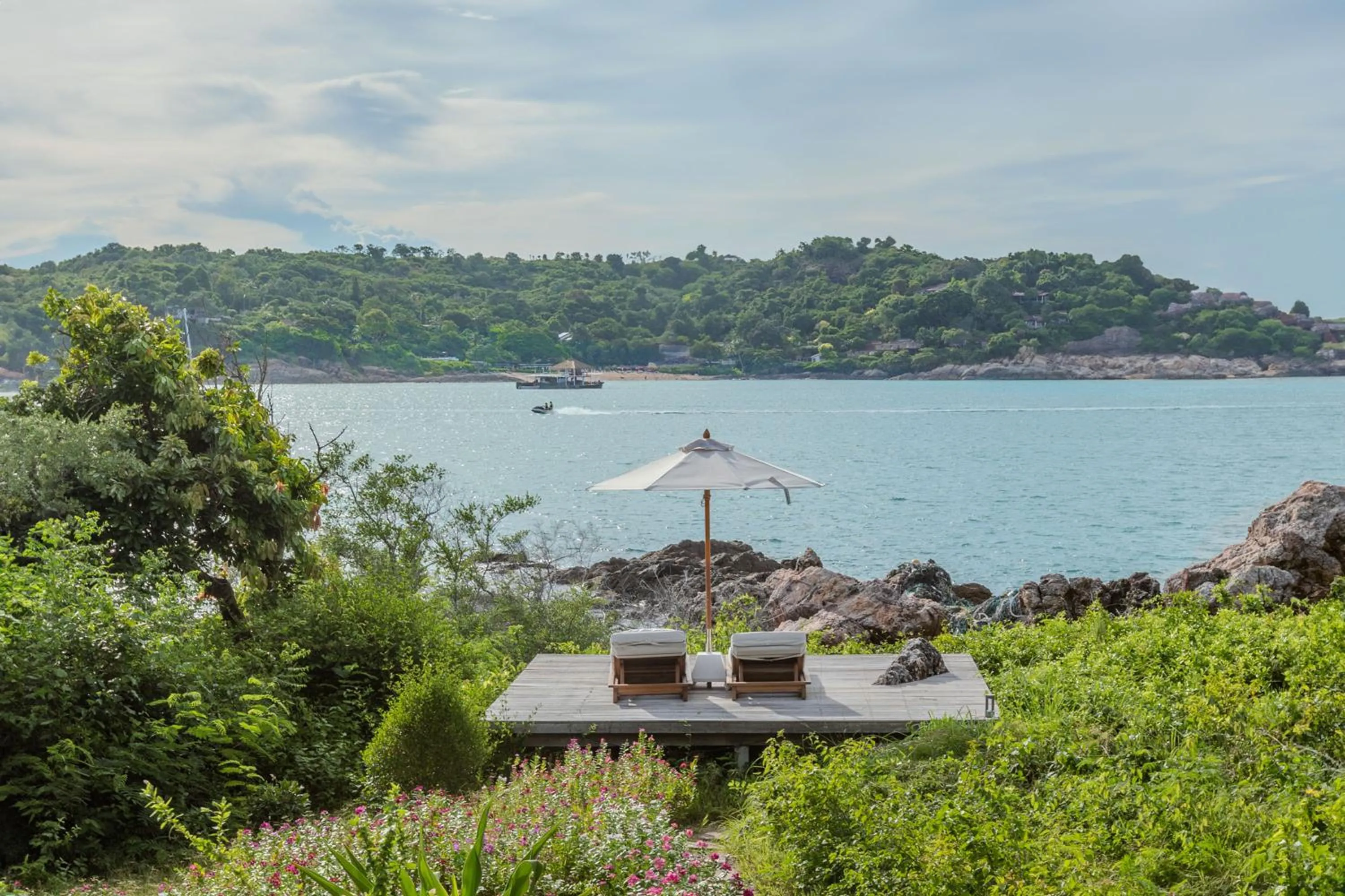 View (from property/room) in Cape Fahn Hotel - Private Islands Samui