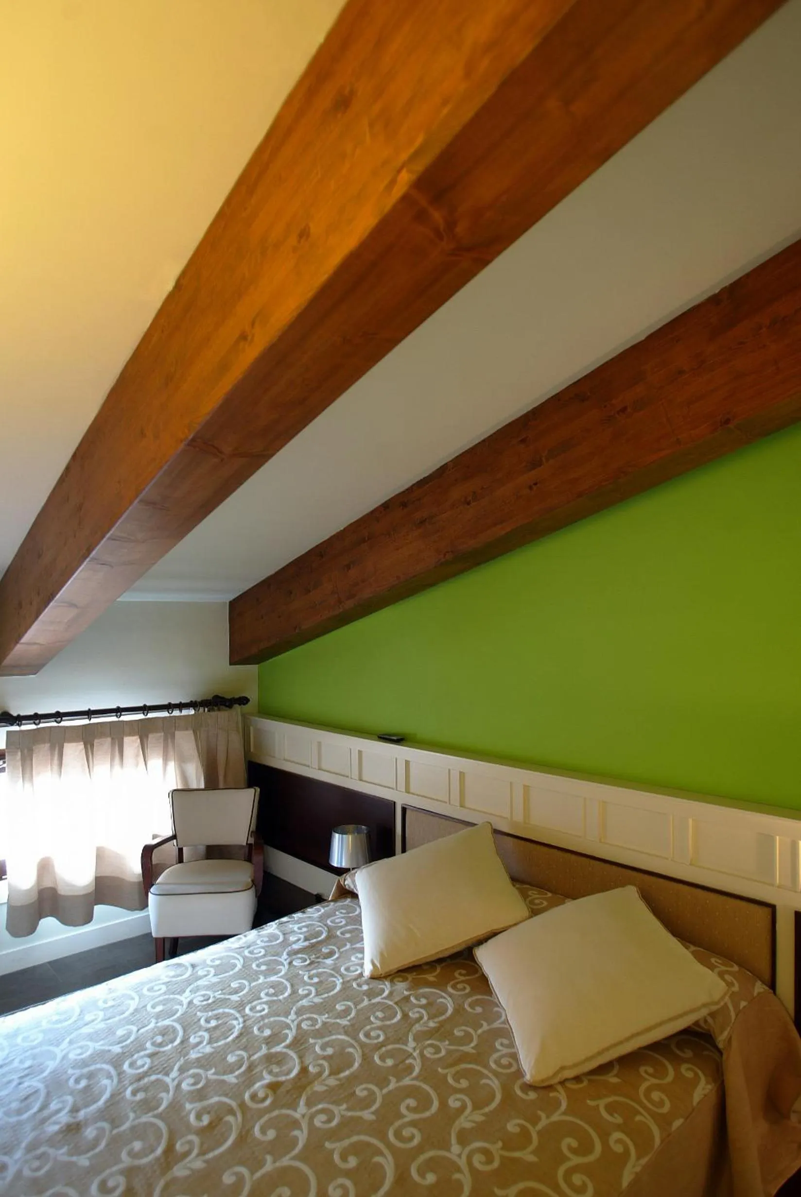 Bed in Hotel La Fonda Moreno