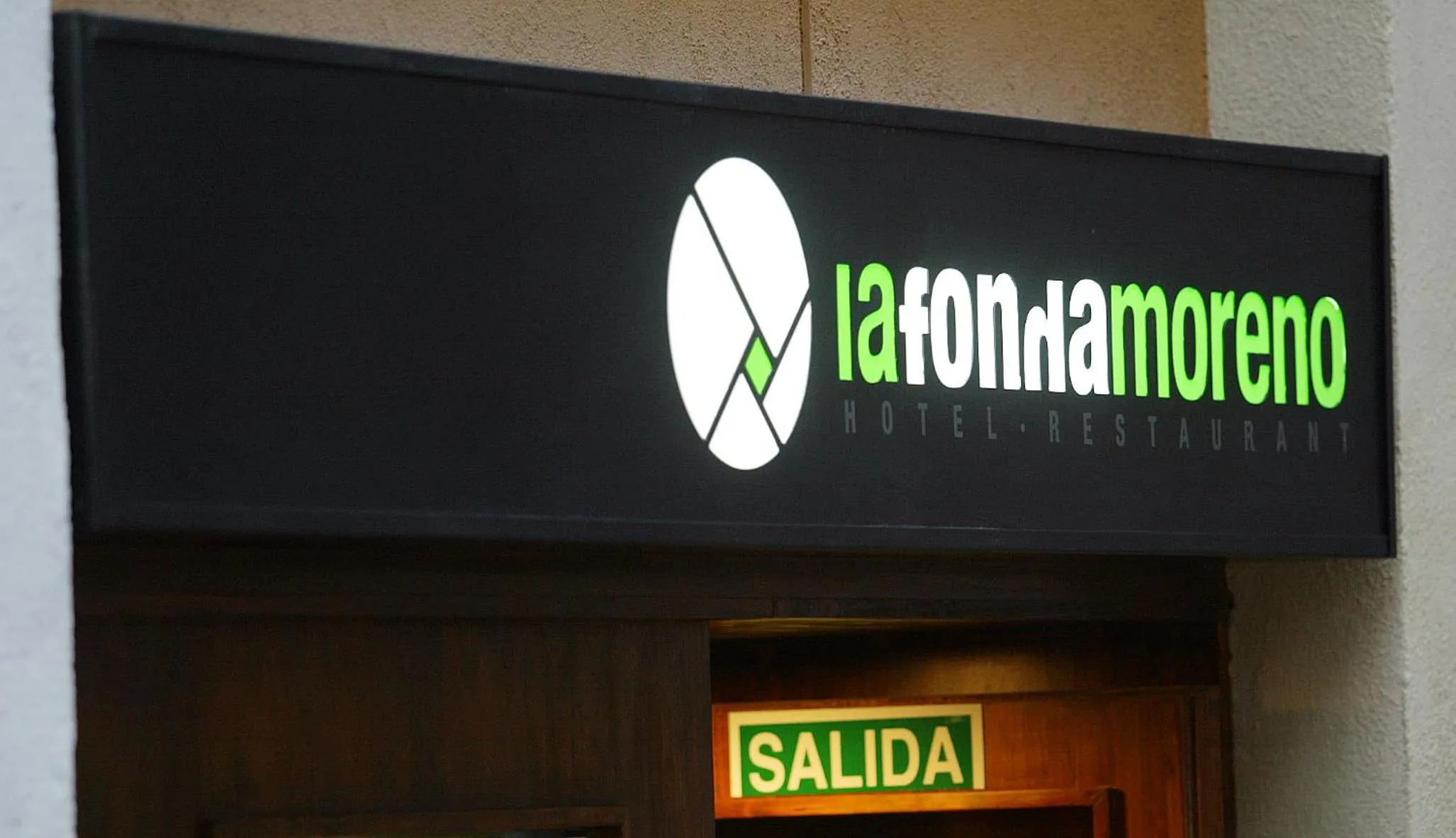 Property logo or sign in Hotel La Fonda Moreno