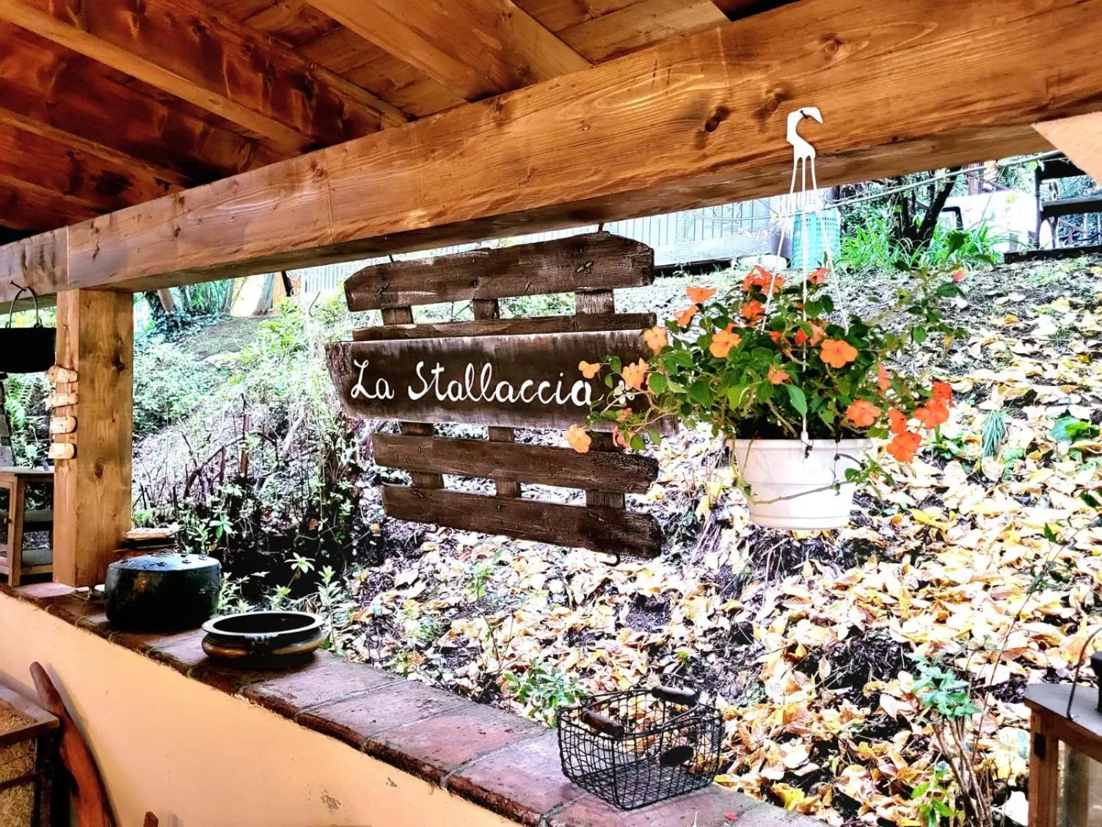 Balcony/Terrace in B&B Relais Cascina al Campaccio