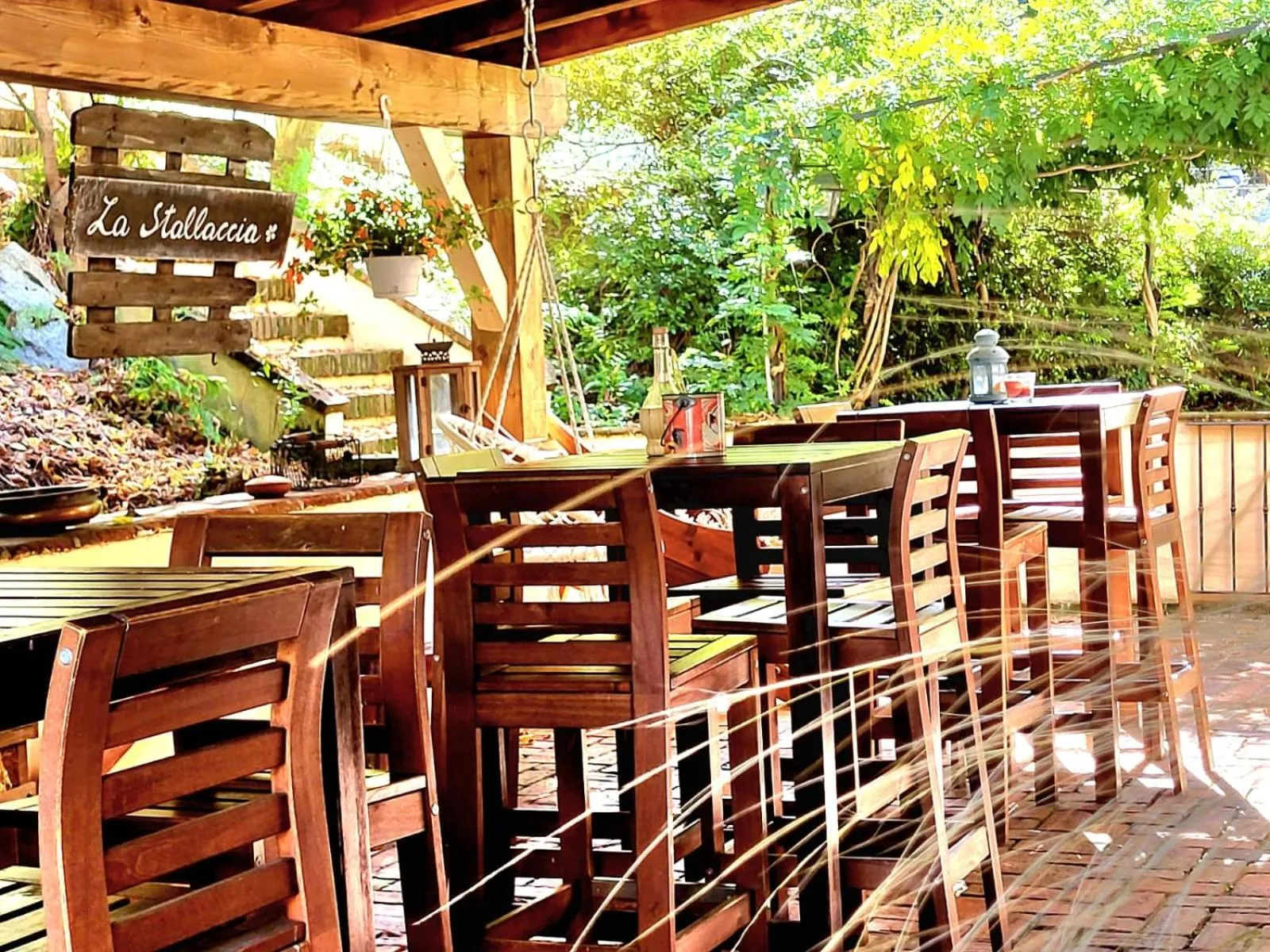 Garden in B&B Relais Cascina al Campaccio