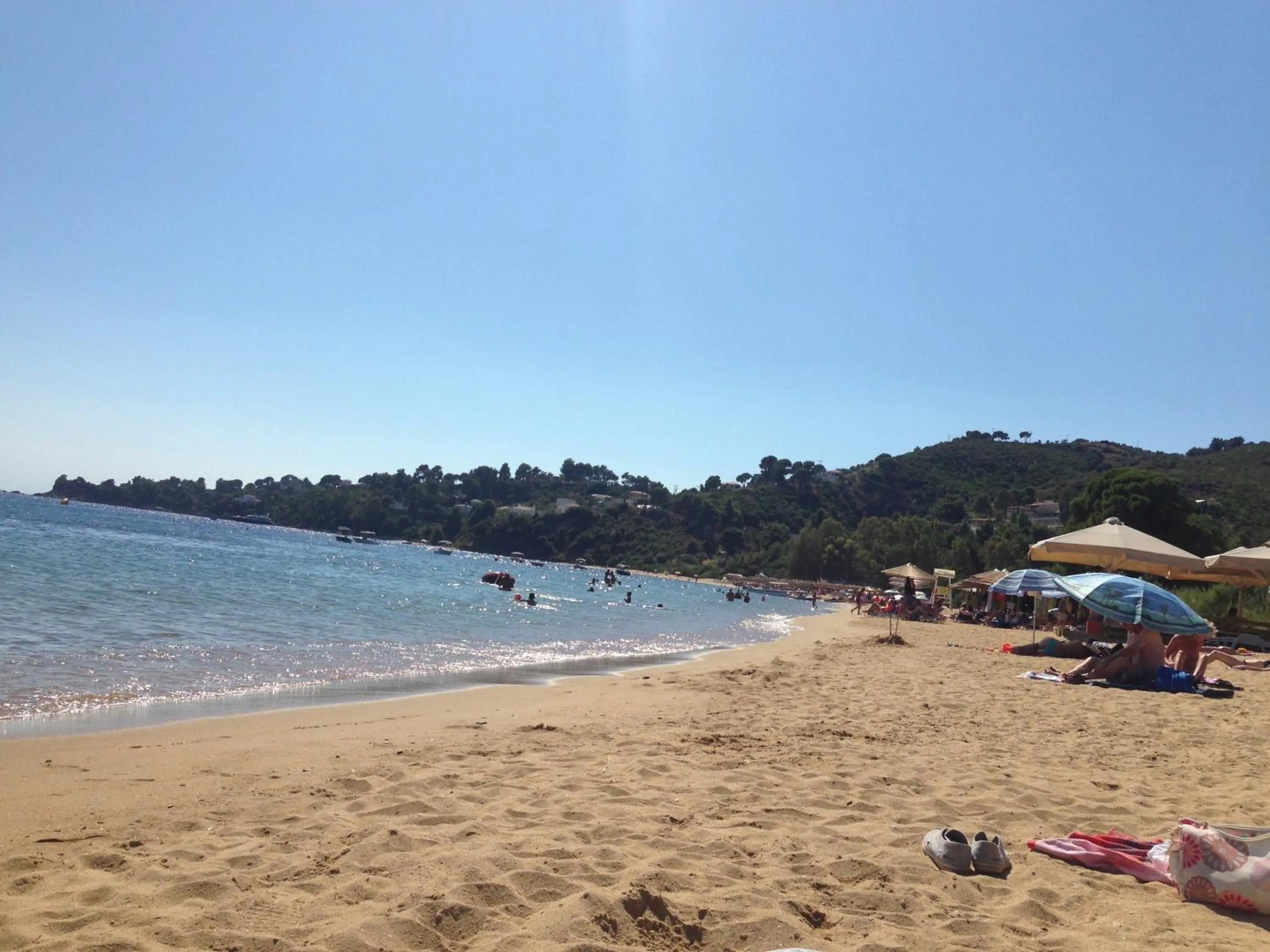 Beach in Villa Xanthippi