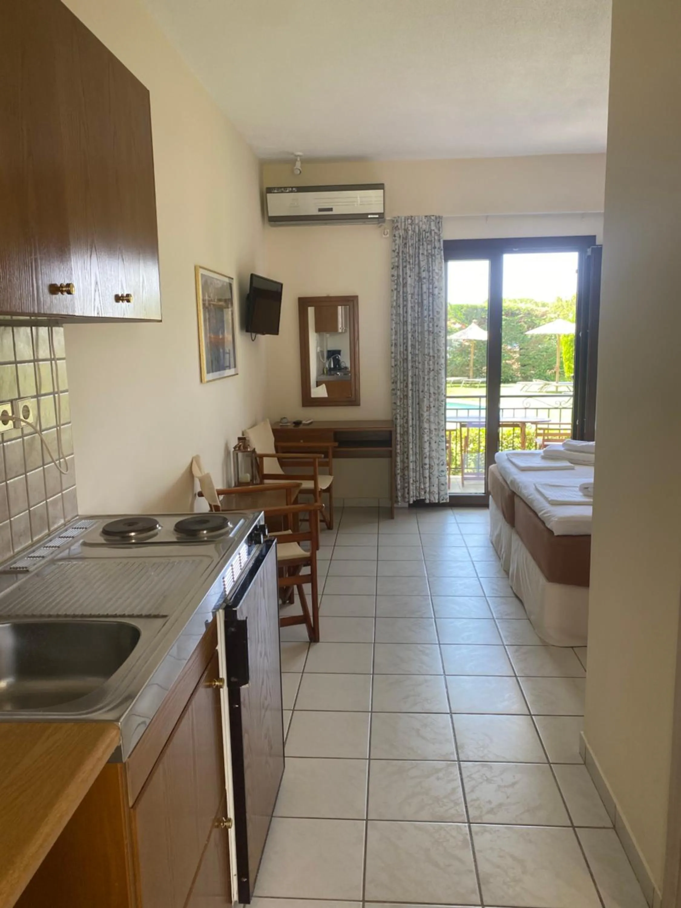 Kitchen or kitchenette in Villa Xanthippi