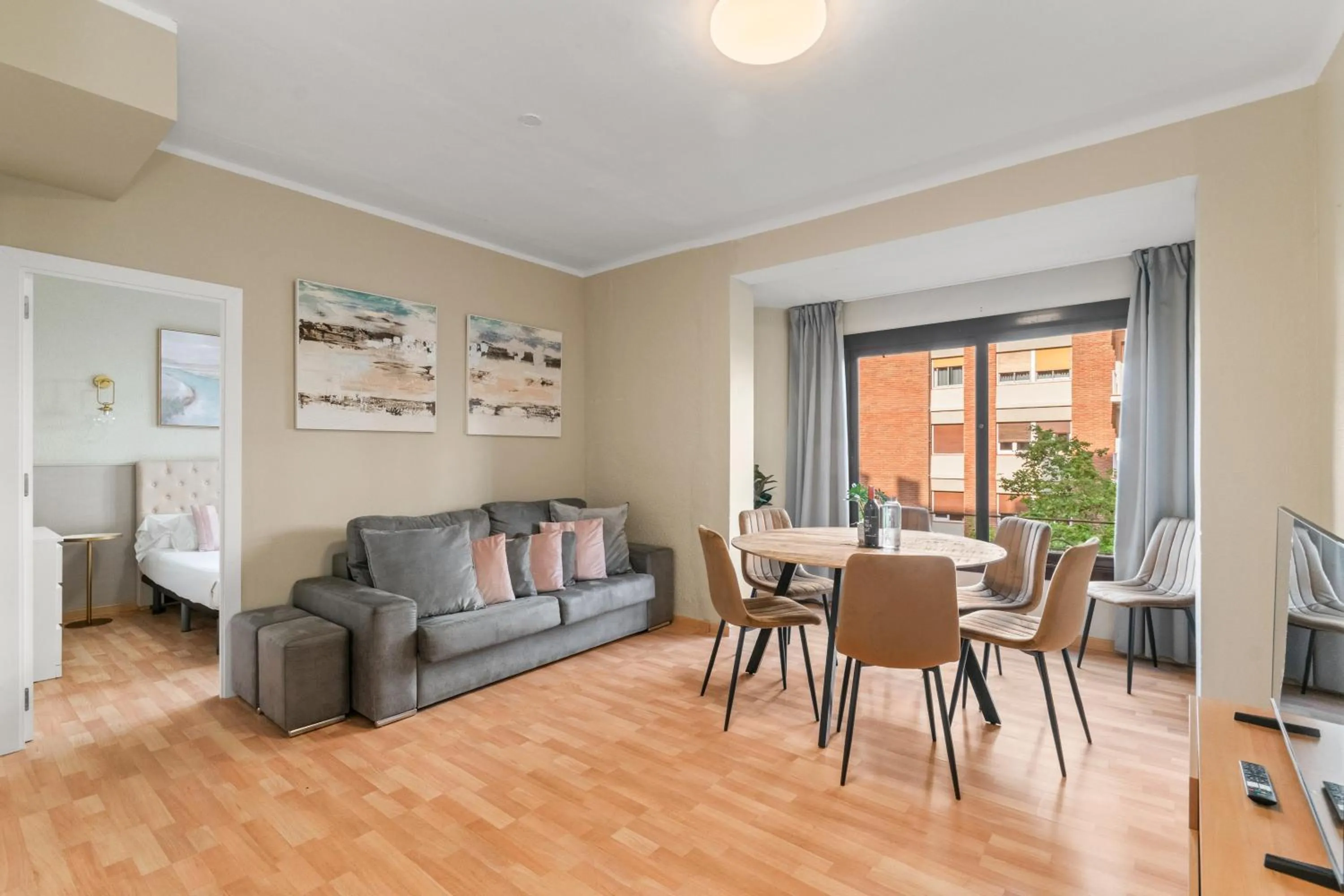 Living room in Suite Home Sagrada Familia