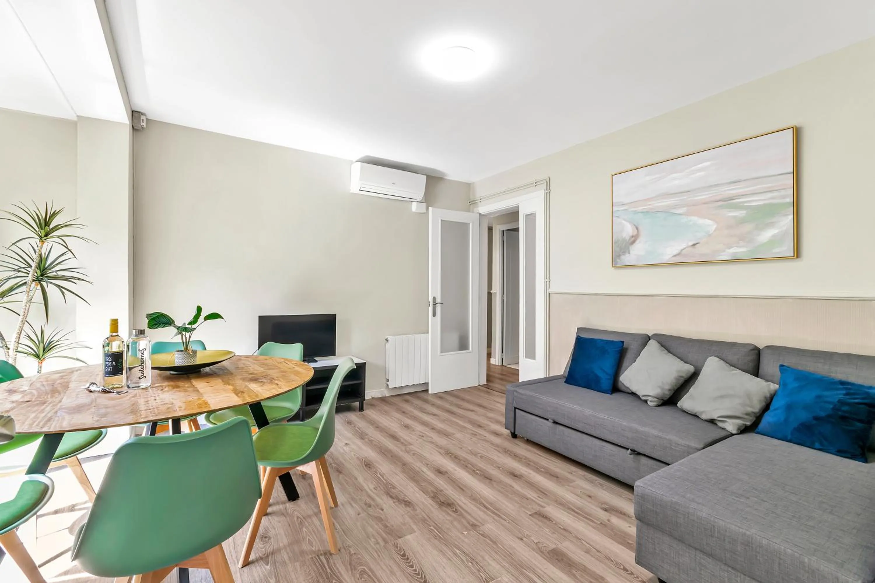 Living room in Suite Home Sagrada Familia