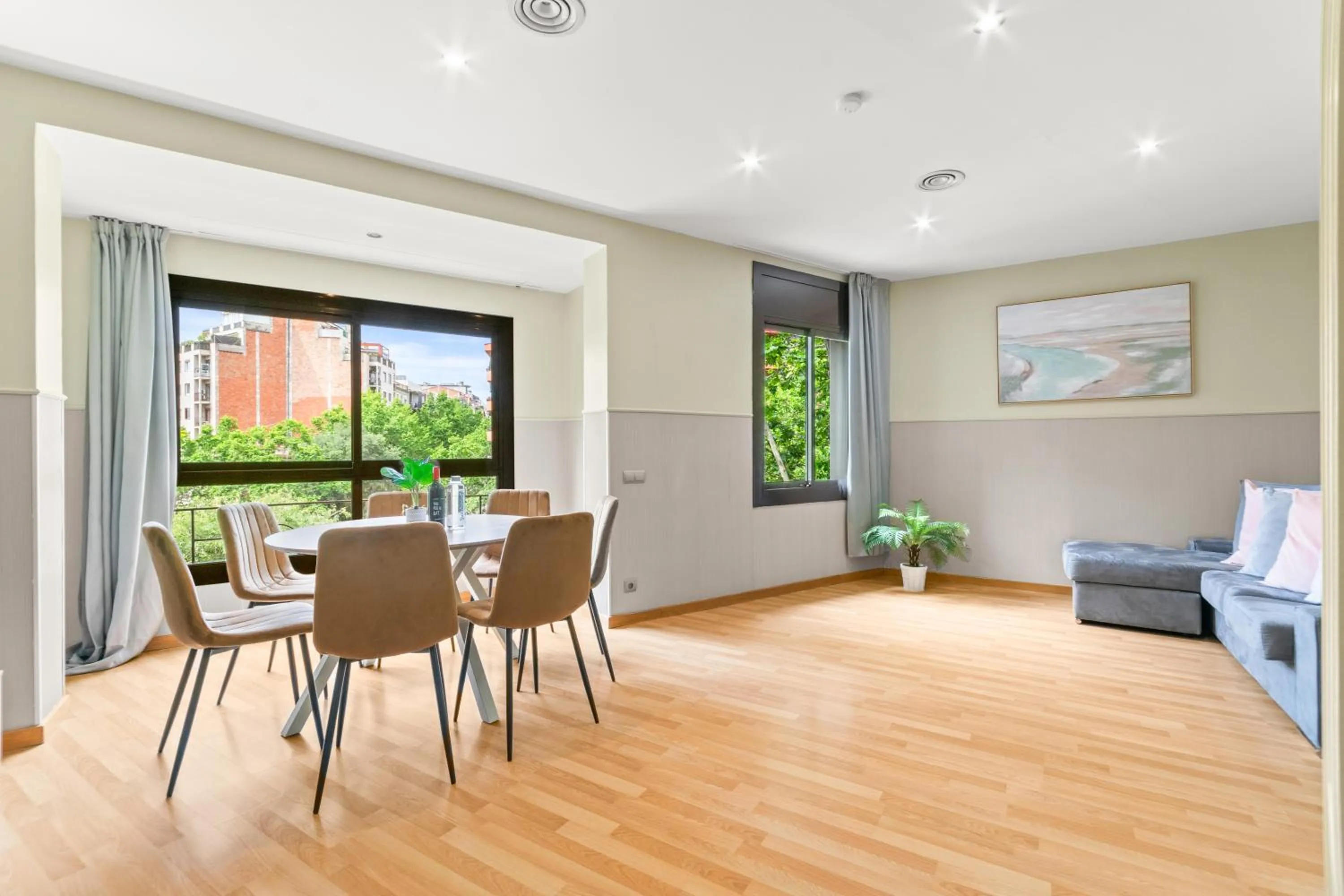 Living room in Suite Home Sagrada Familia