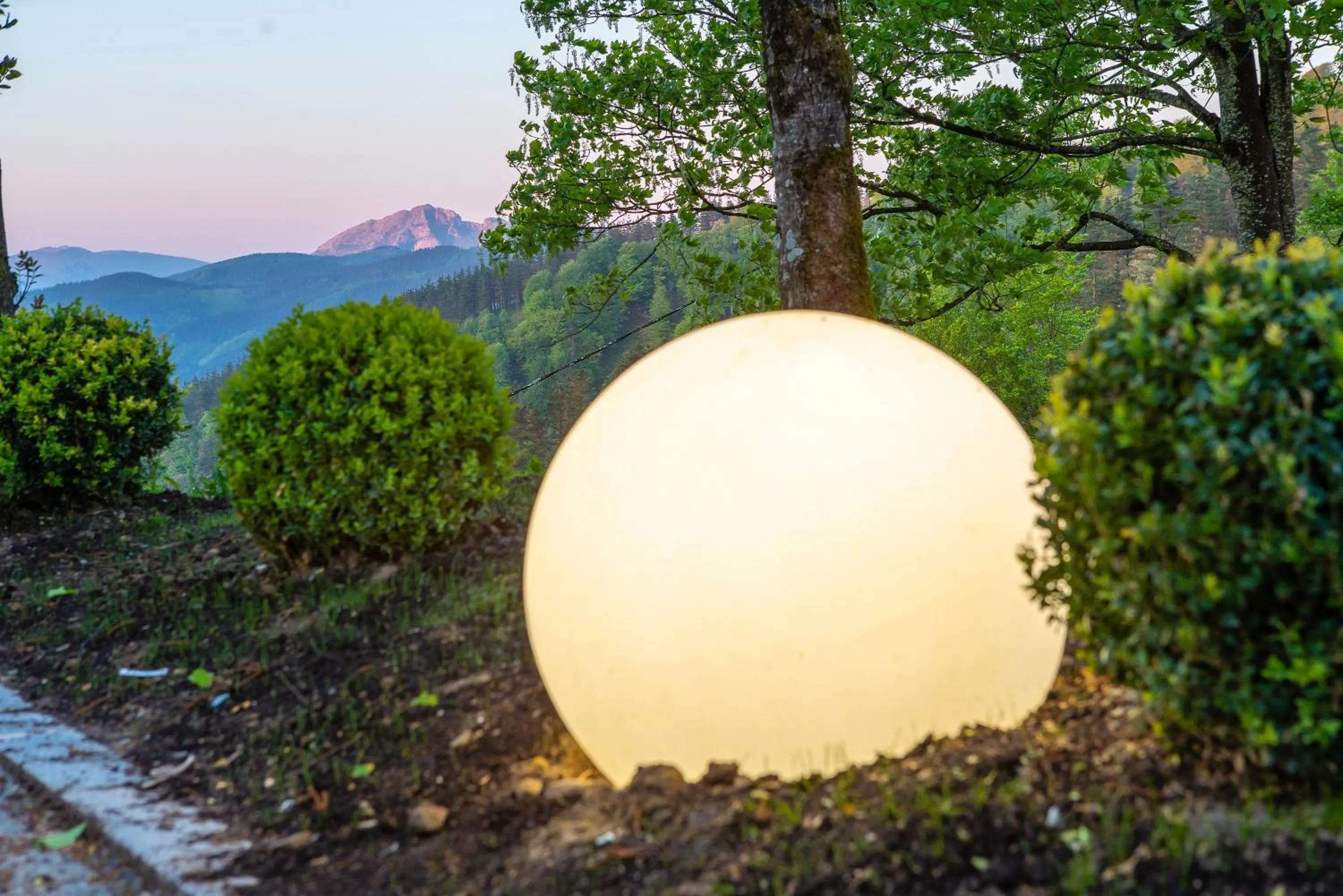 Natural landscape in IXUA Hotela