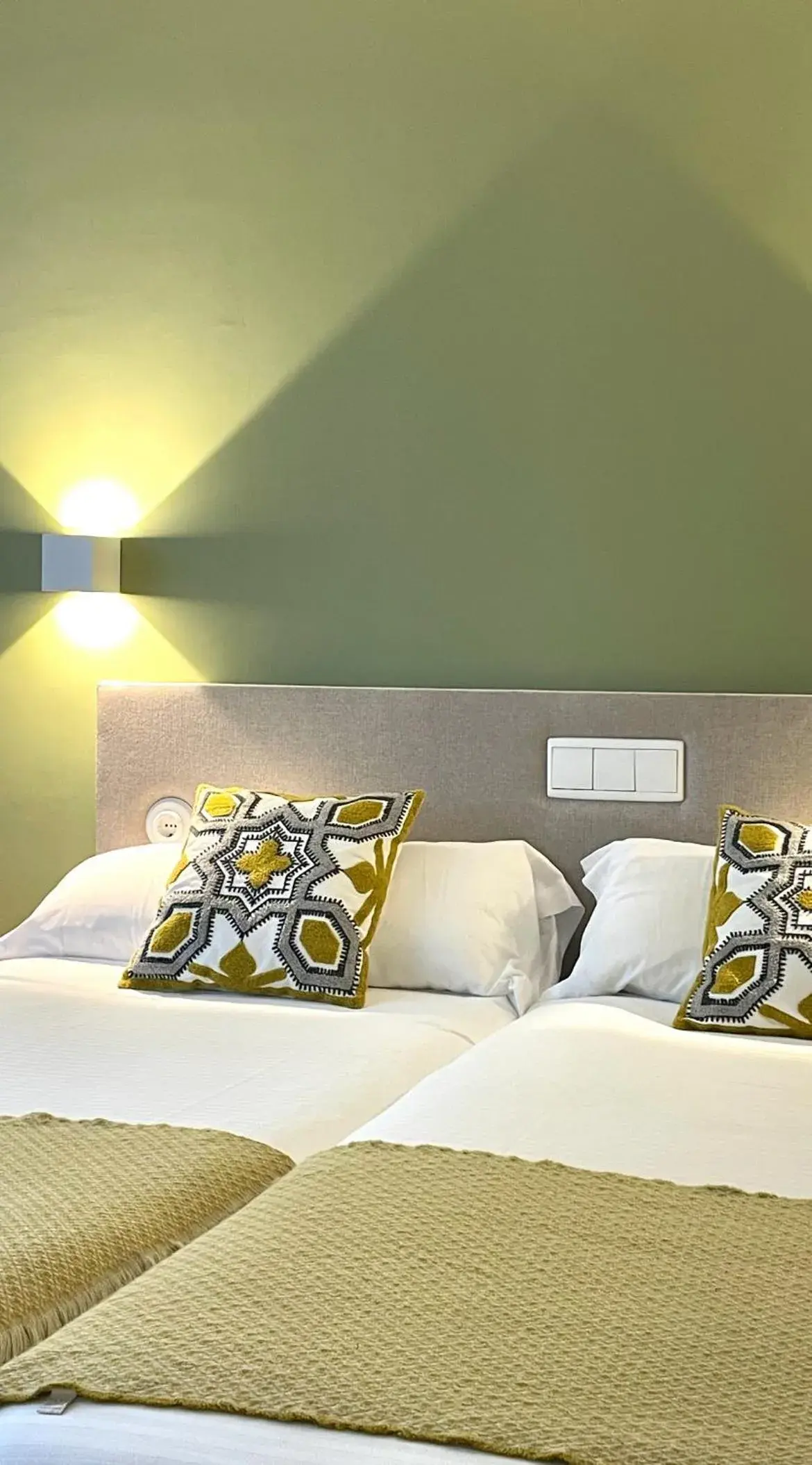 Decorative detail, Bed in Hotel Rosalía Decorative detail, Bed in Hotel Rosalía