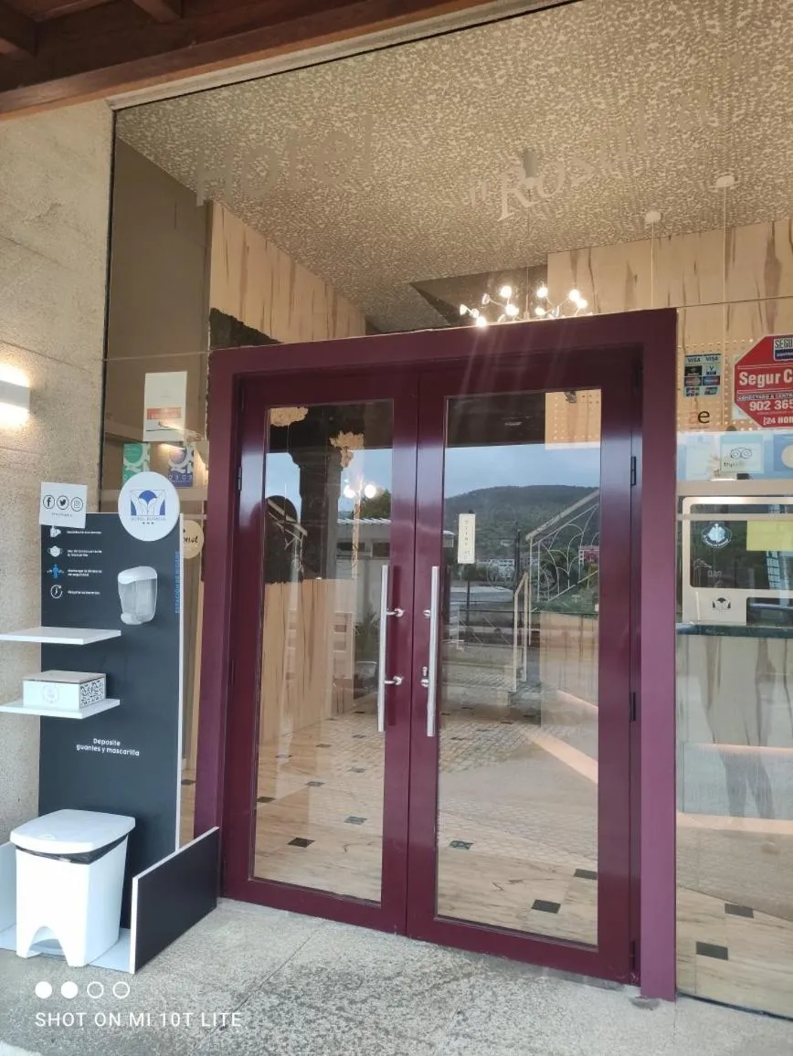 Lobby or reception in Hotel Rosalía