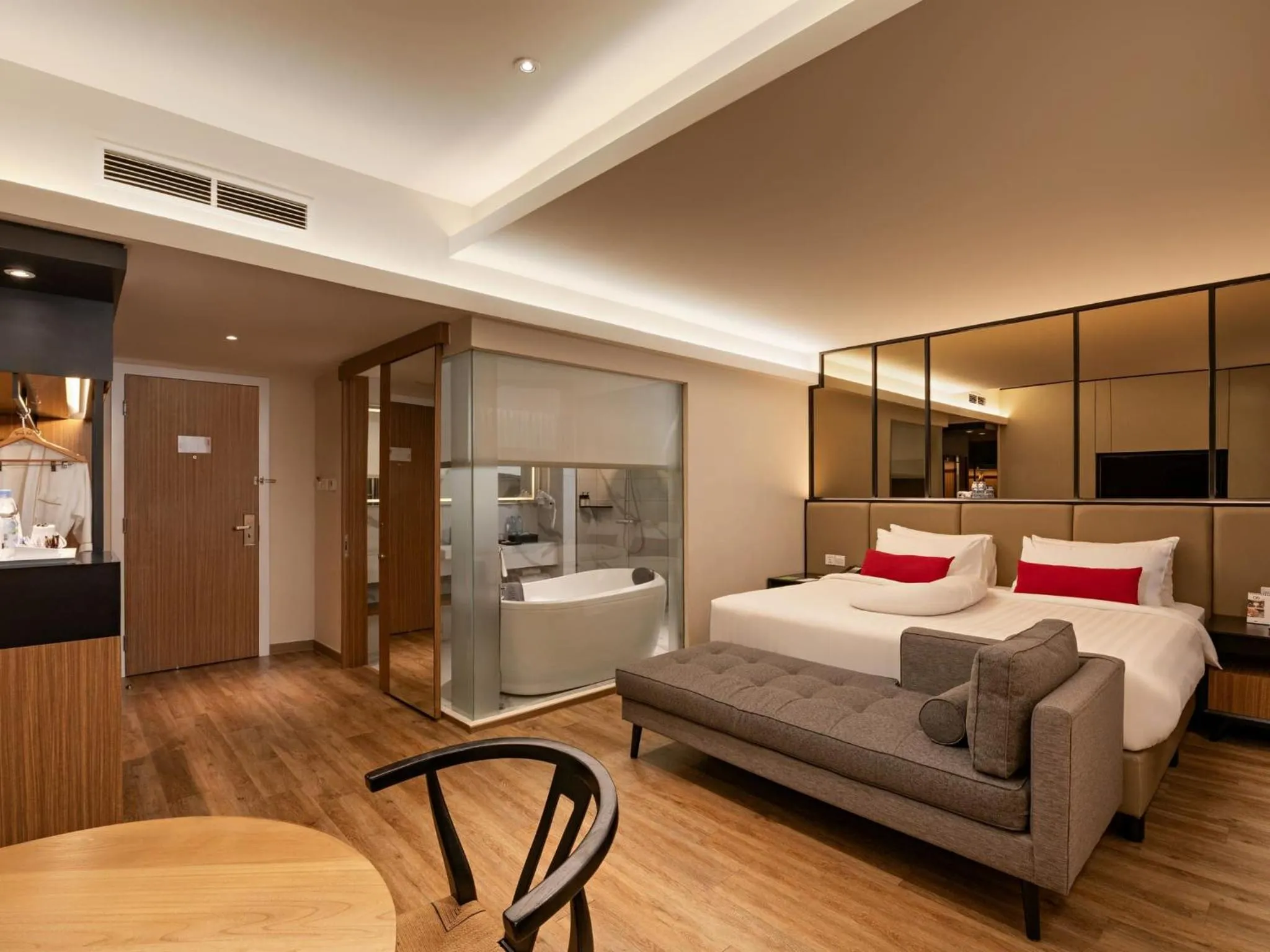 Bed in Grand Zuri Pekanbaru