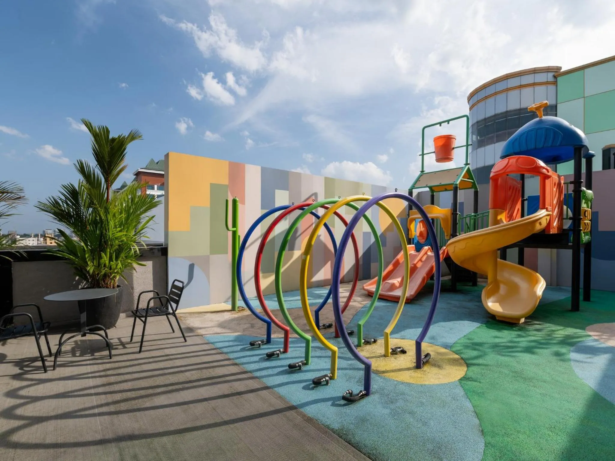 Aqua park in Grand Zuri Pekanbaru