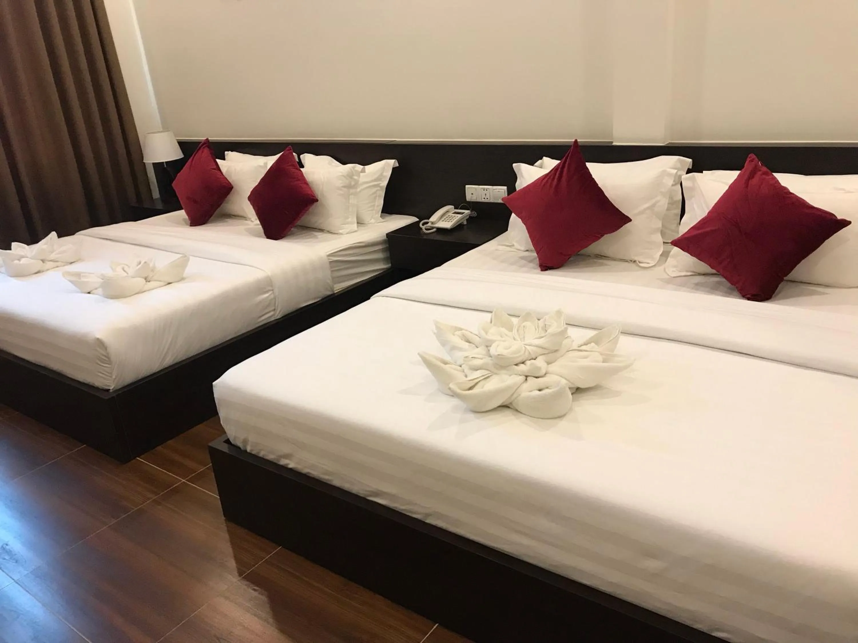 Bedroom, Bed in Apple Hotel Two - Near Phnom Penh Airport