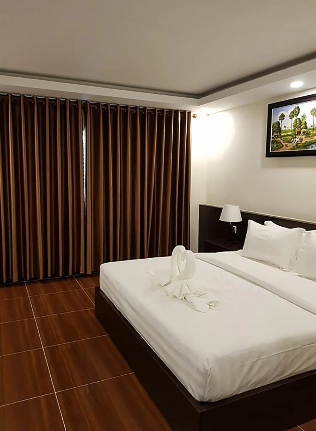 Bedroom, Bed in Apple Hotel Two - Near Phnom Penh Airport