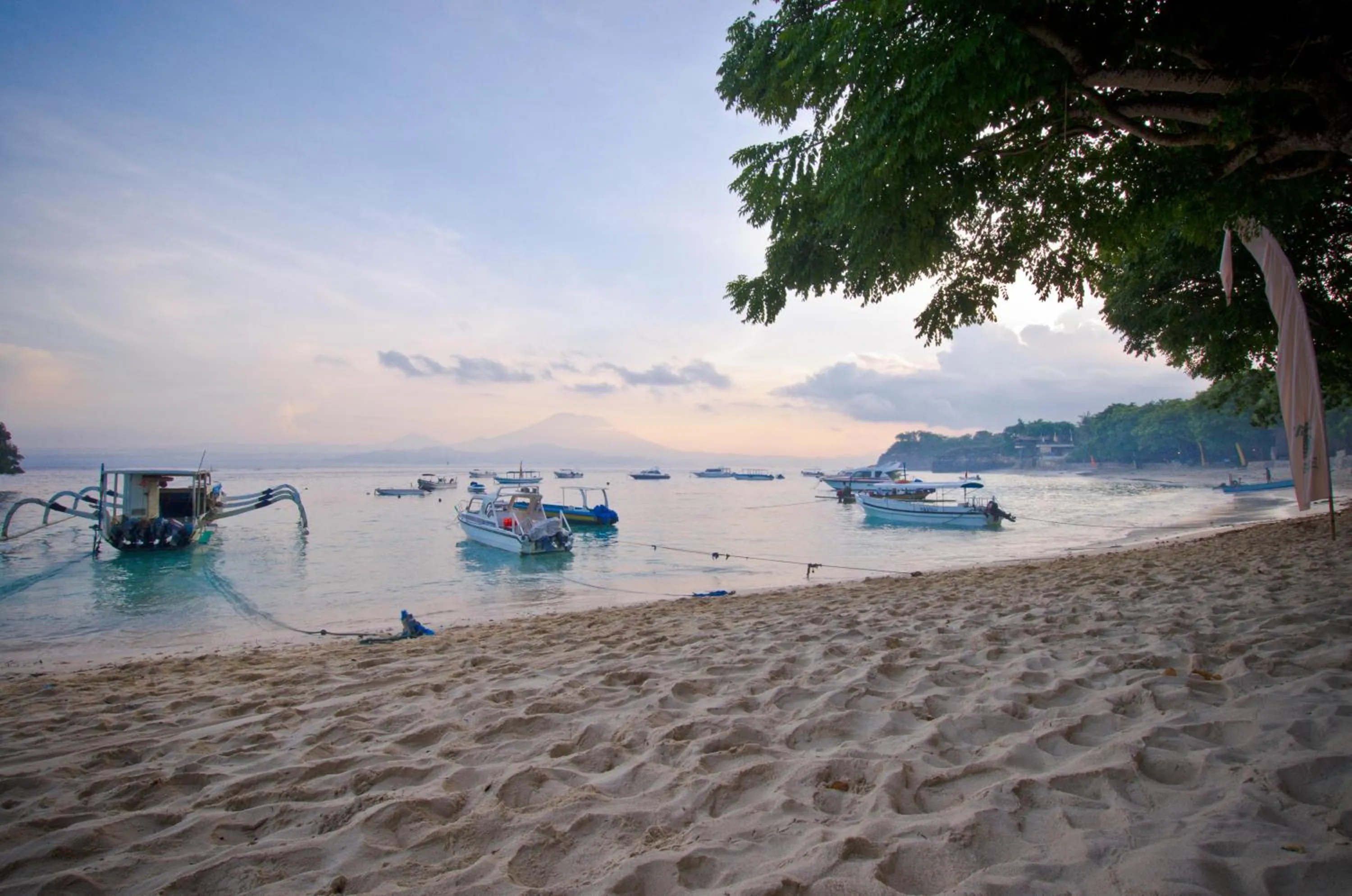 Beach in Lumbung Bali Huts