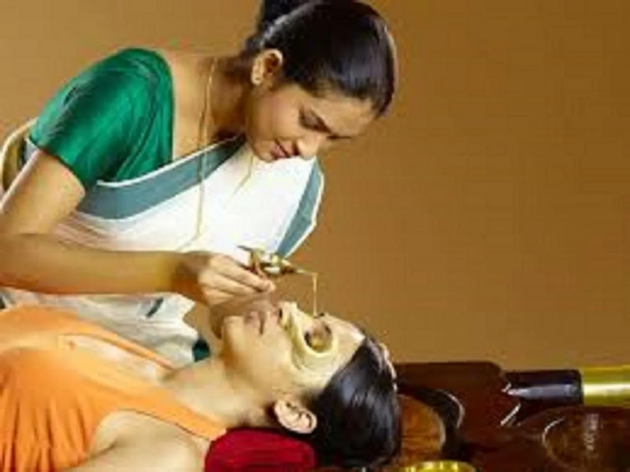 Massage in Green Herbal Ayurvedic Eco-Lodge