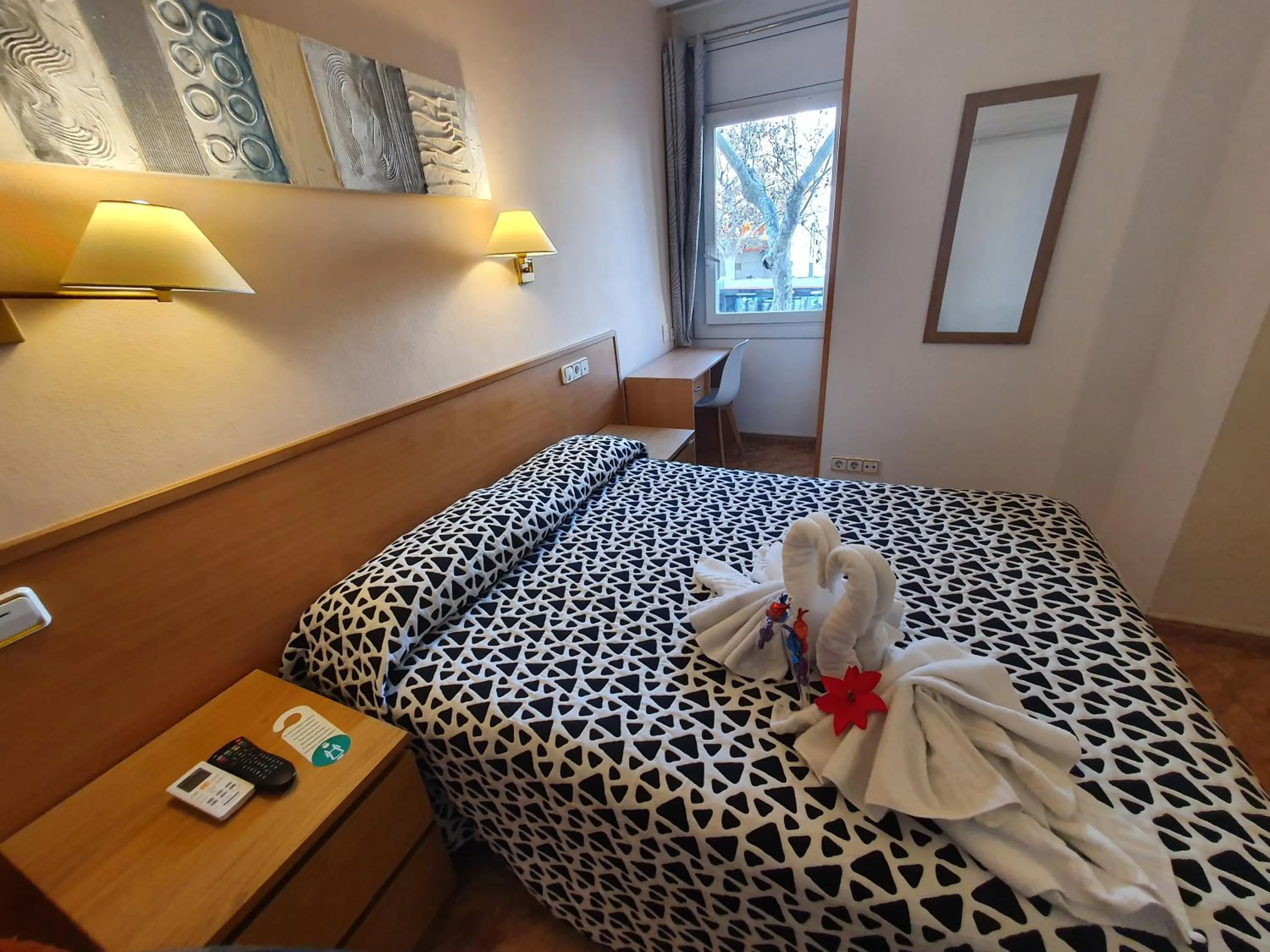 Bed in Hostal Rio De Castro