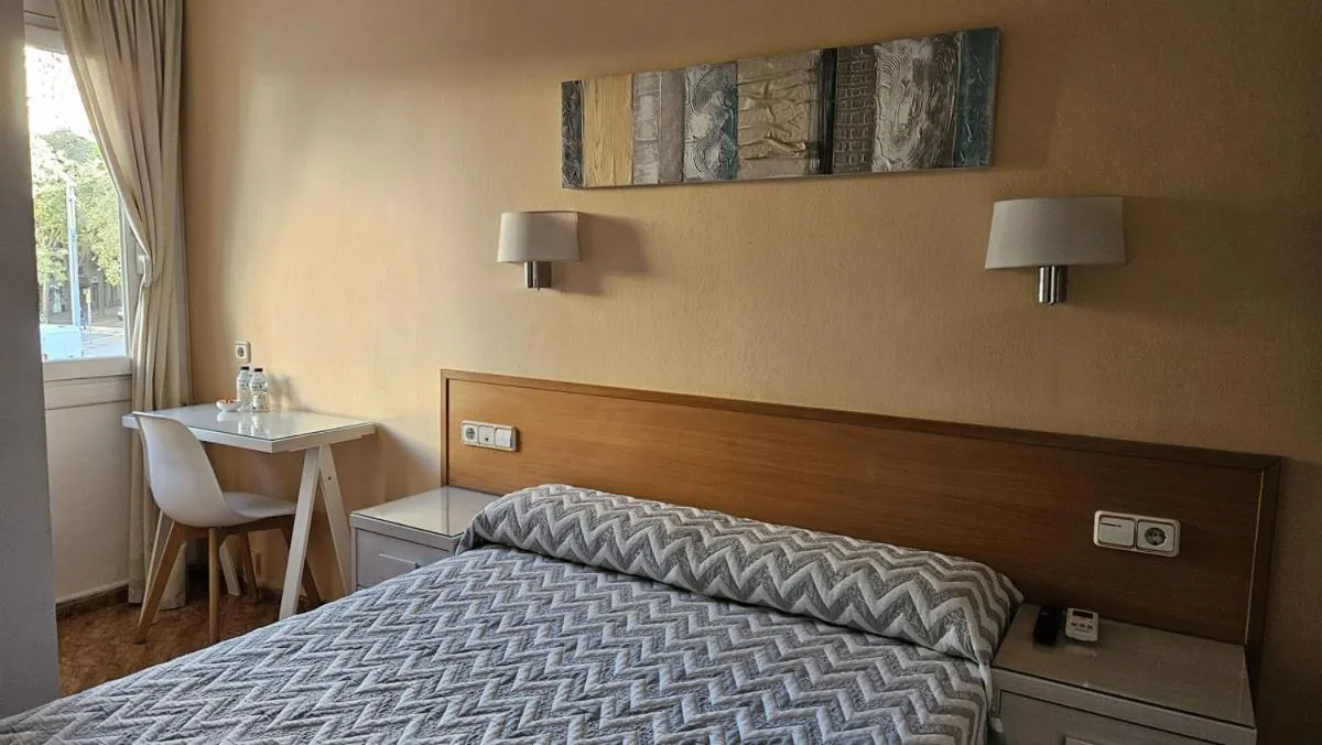 Bed in Hostal Rio De Castro