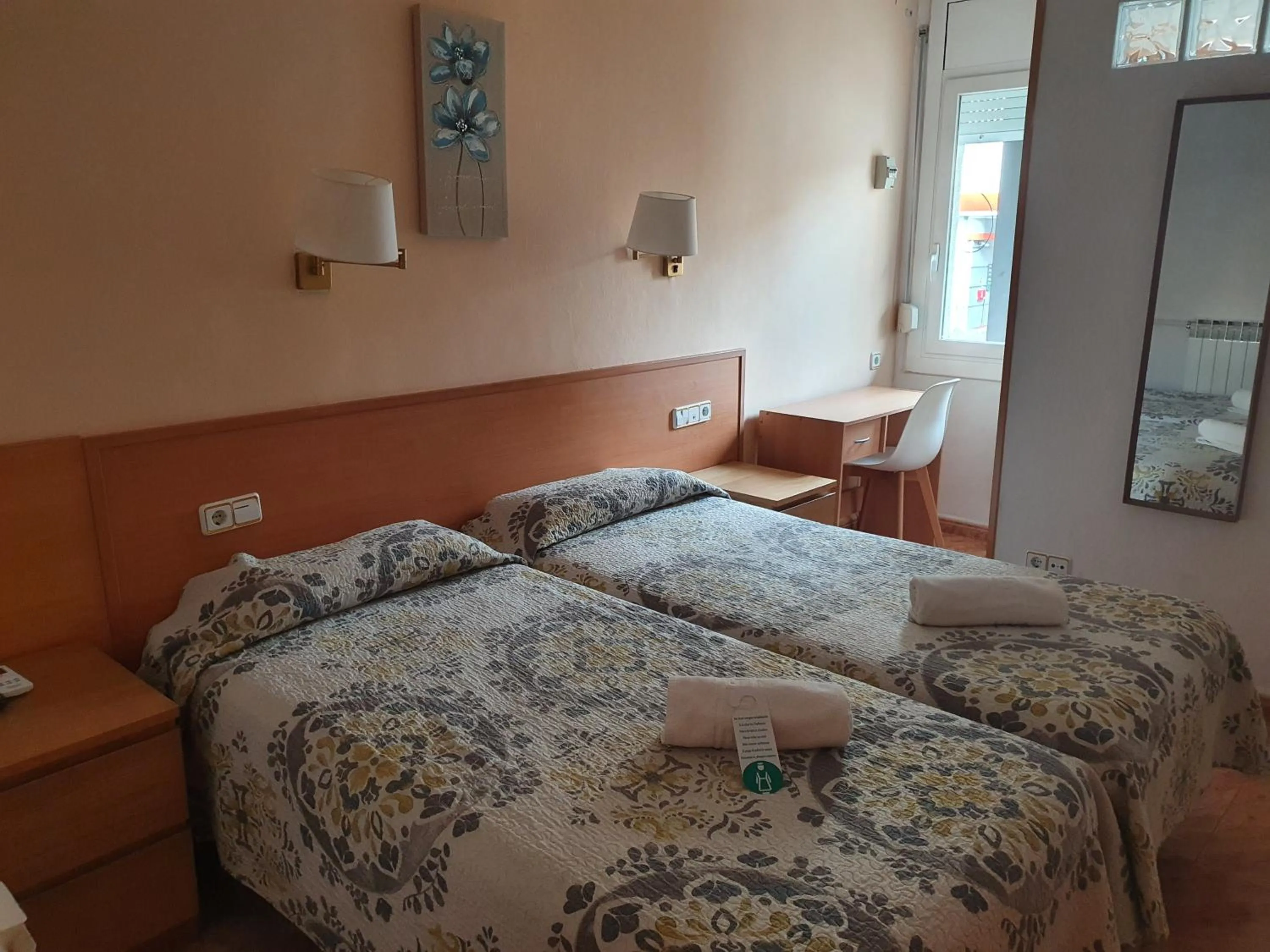 Bed in Hostal Rio De Castro