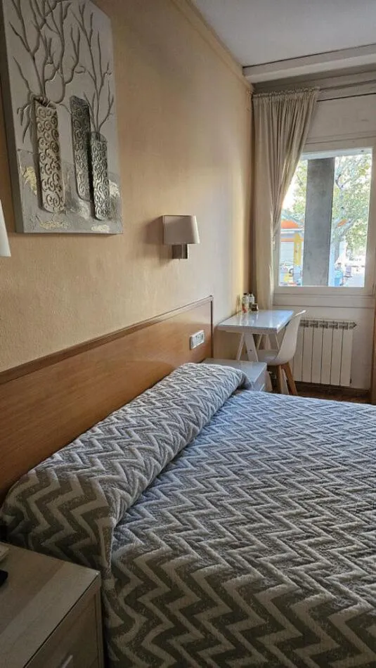 Bed in Hostal Rio De Castro